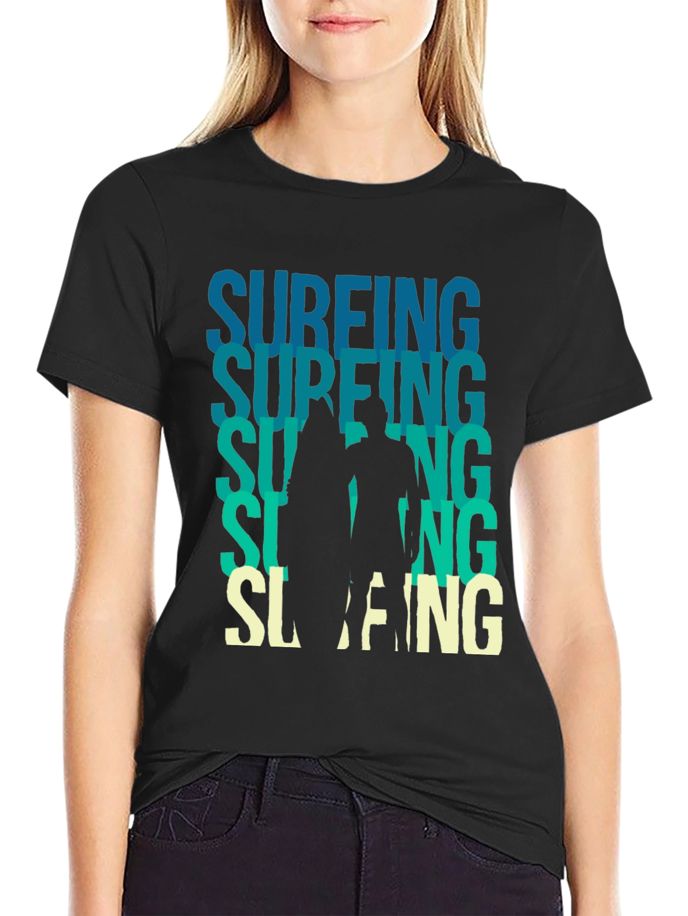 Surfing Graphic Tee - Cool Waves & Beach Vibes