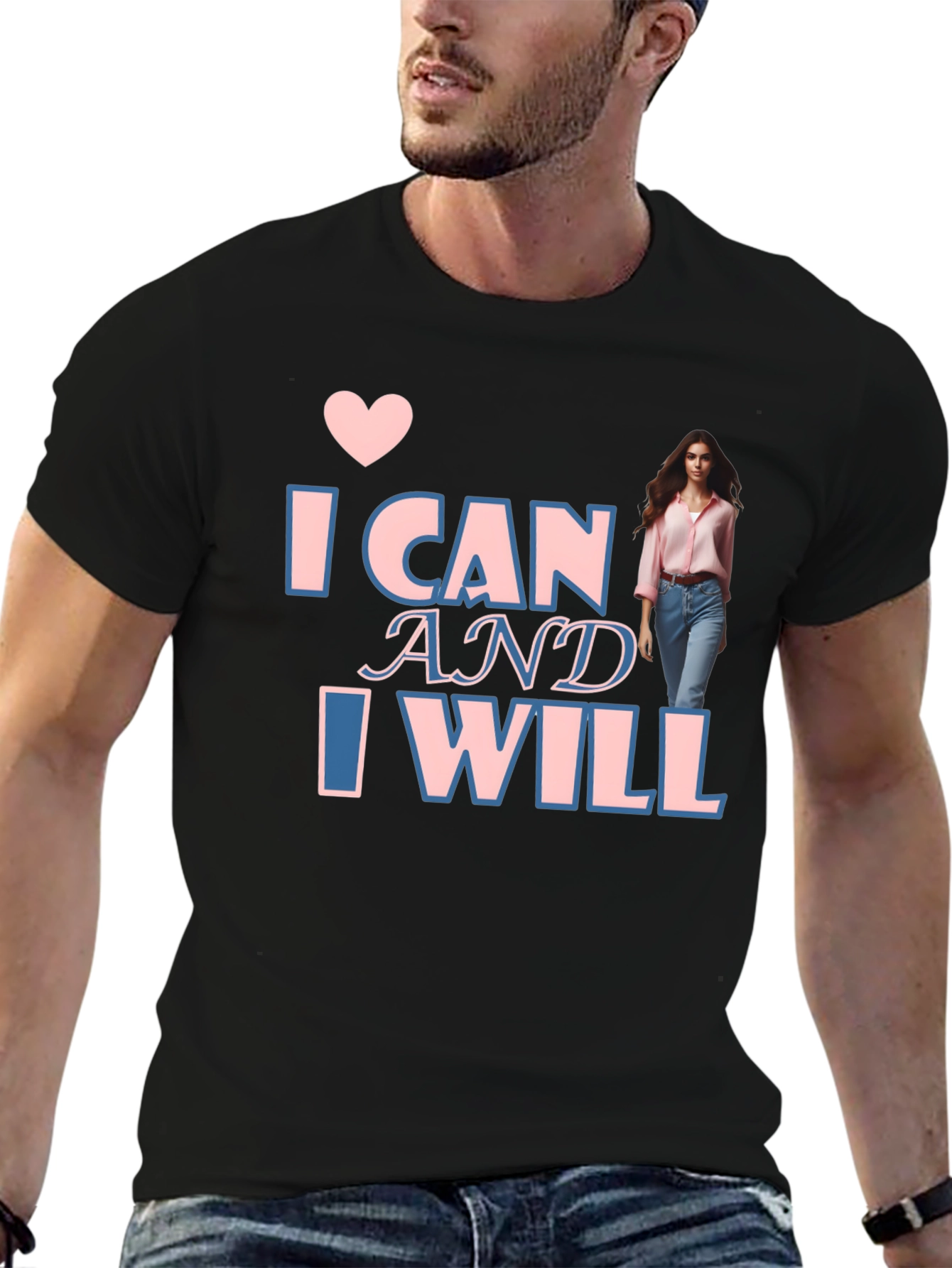 Inspirational I Can & I Will T-Shirt