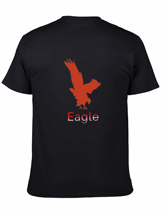 Black Eagle Graphic Tee for Men