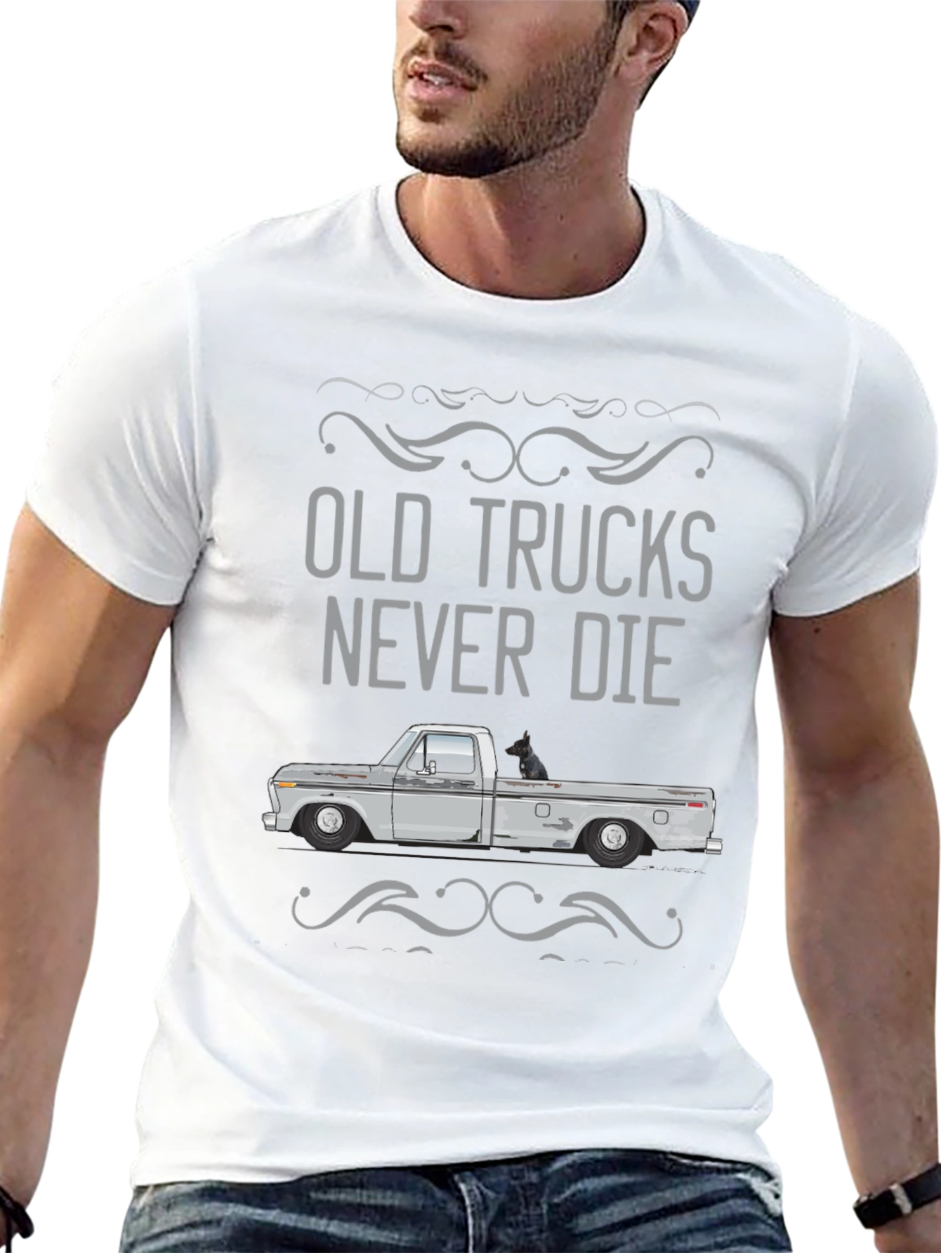 Old Trucks Never Die Graphic Tee