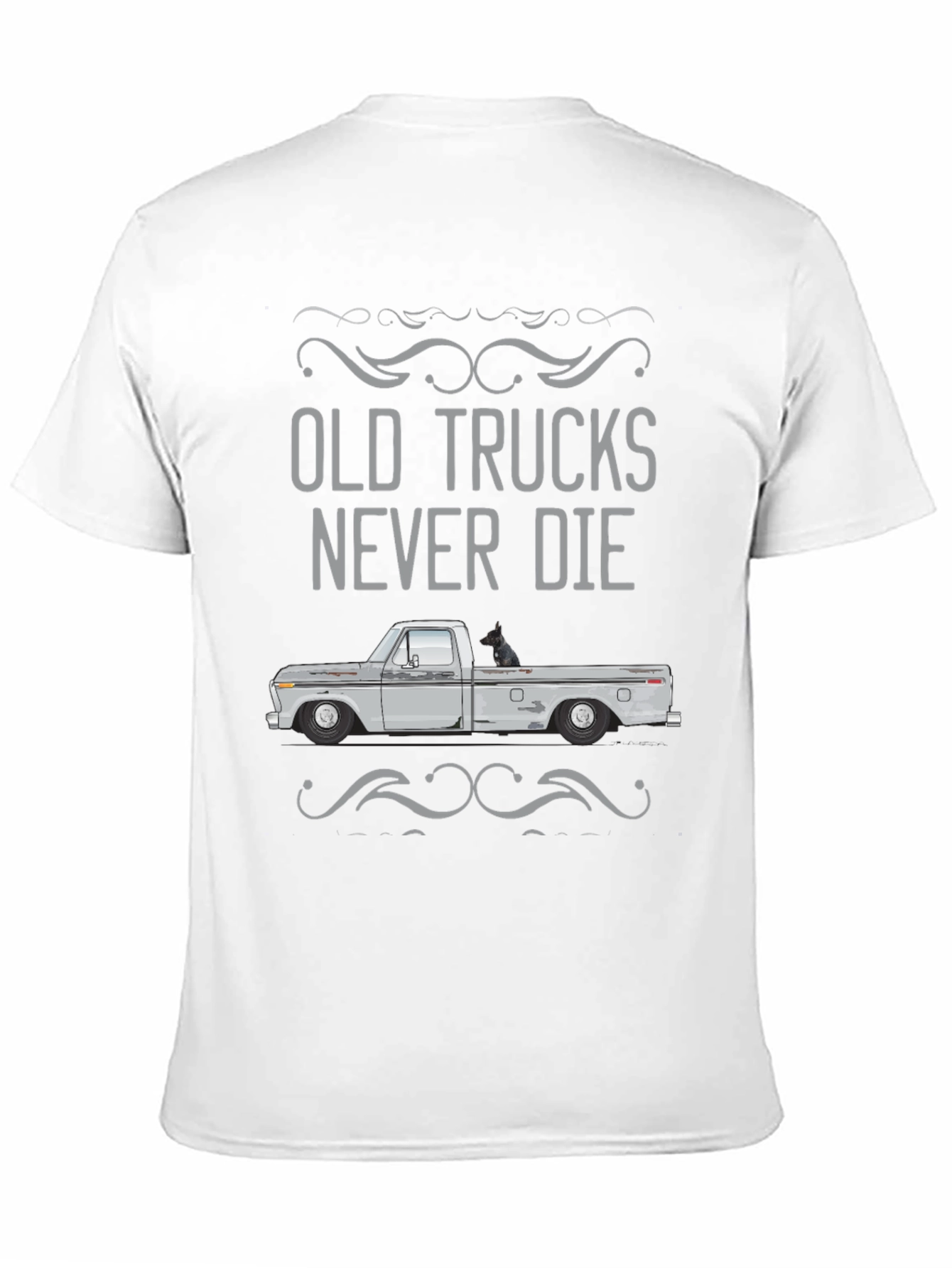Old Trucks Never Die Graphic Tee