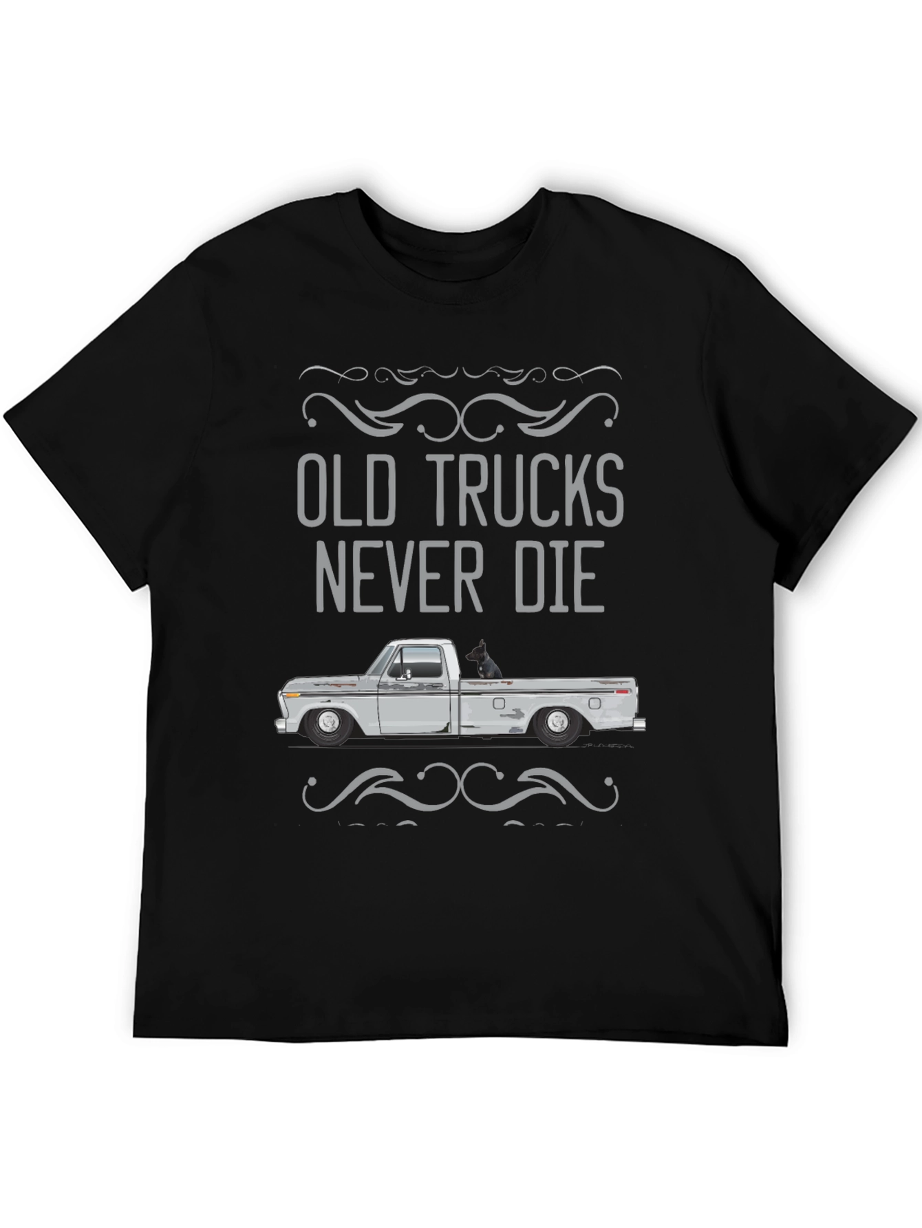 Old Trucks Never Die Graphic Tee