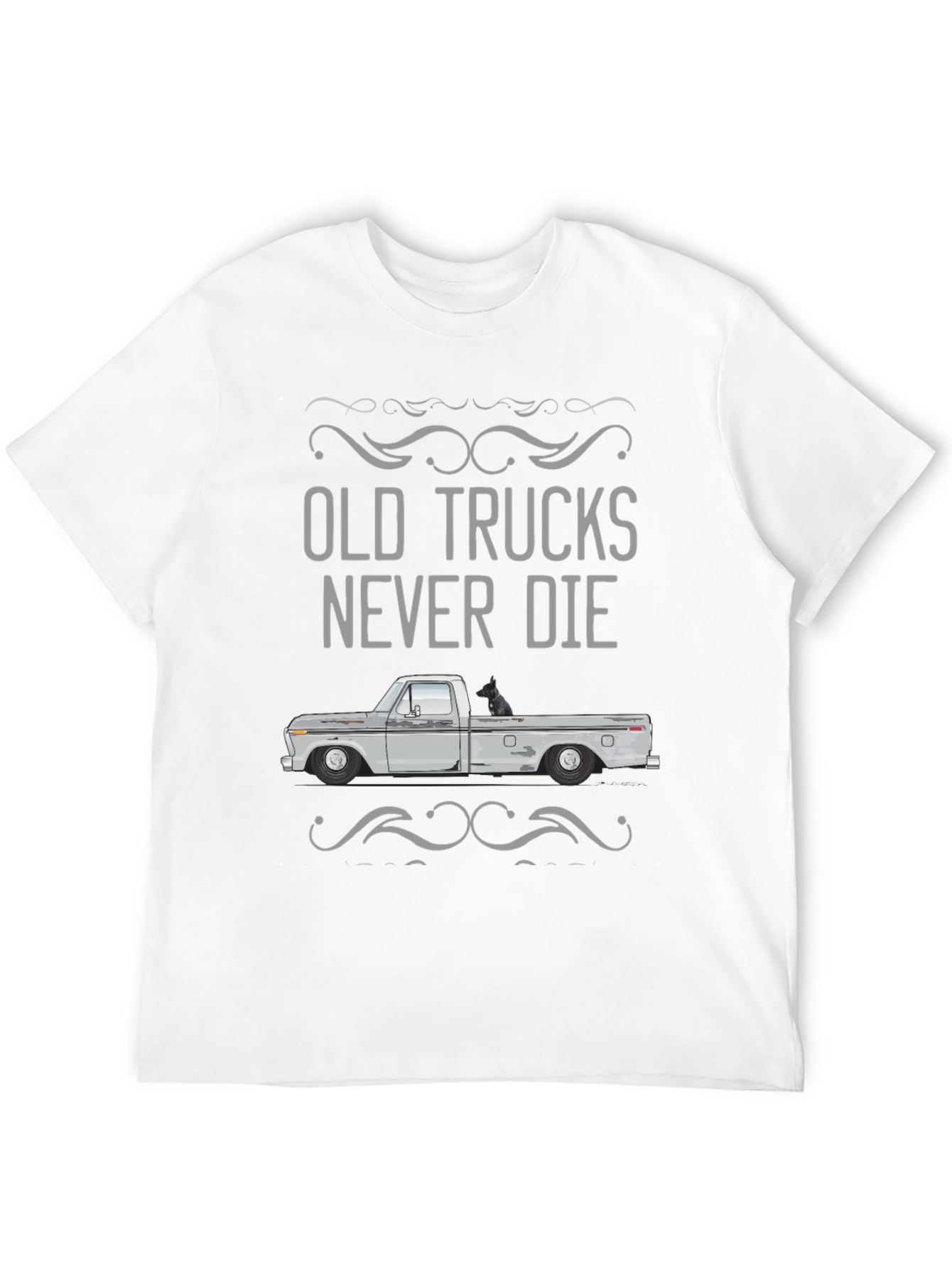 Old Trucks Never Die Graphic Tee