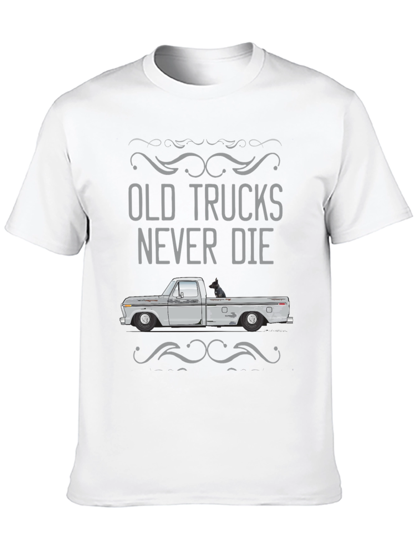 Old Trucks Never Die Graphic Tee