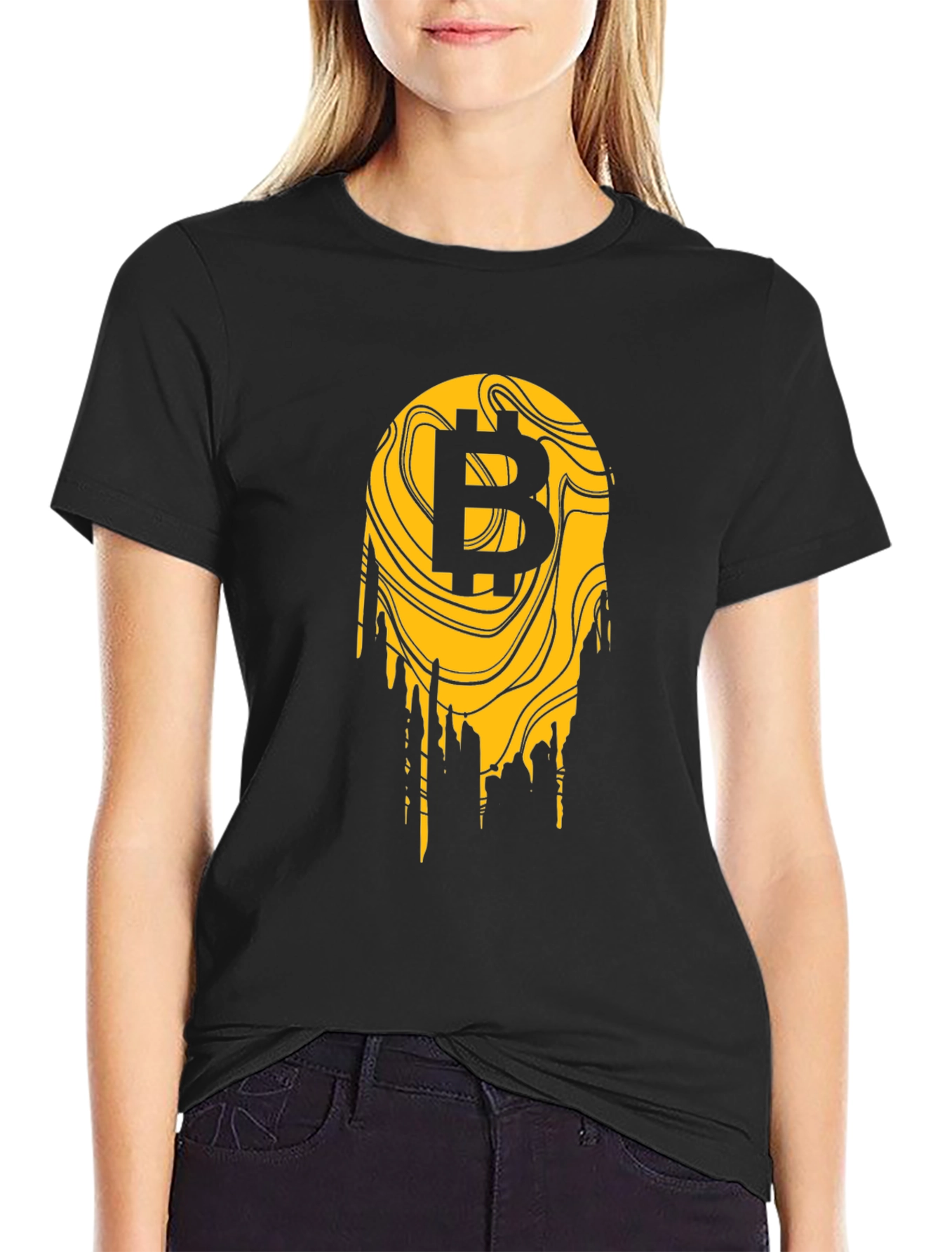Bitcoin Drip T-Shirt - Crypto Currency Tee
