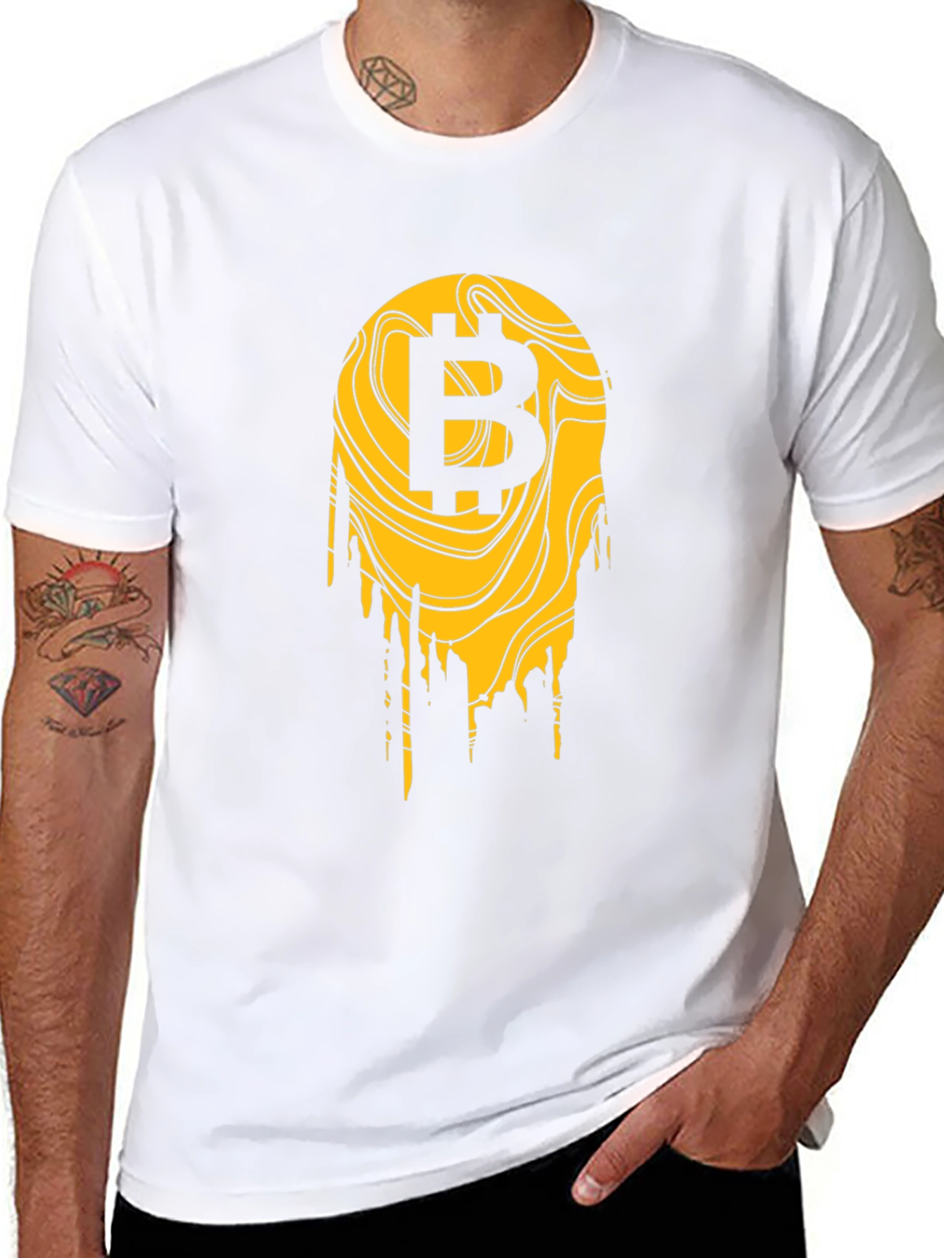 Bitcoin Drip T-Shirt - Crypto Currency Tee