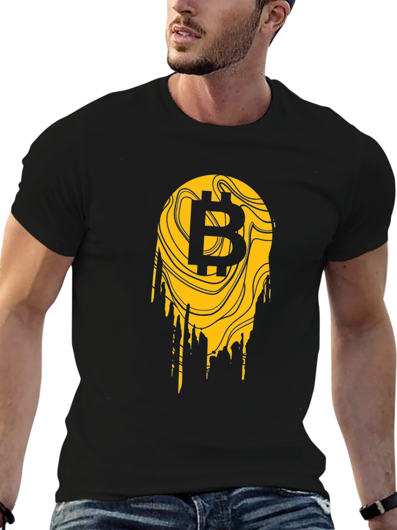 Bitcoin Drip T-Shirt - Crypto Currency Tee