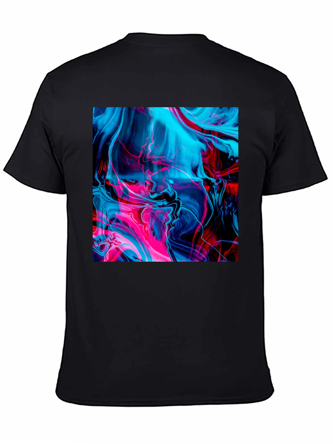 Abstract Swirl T-Shirt - Vibrant Graphic Tee
