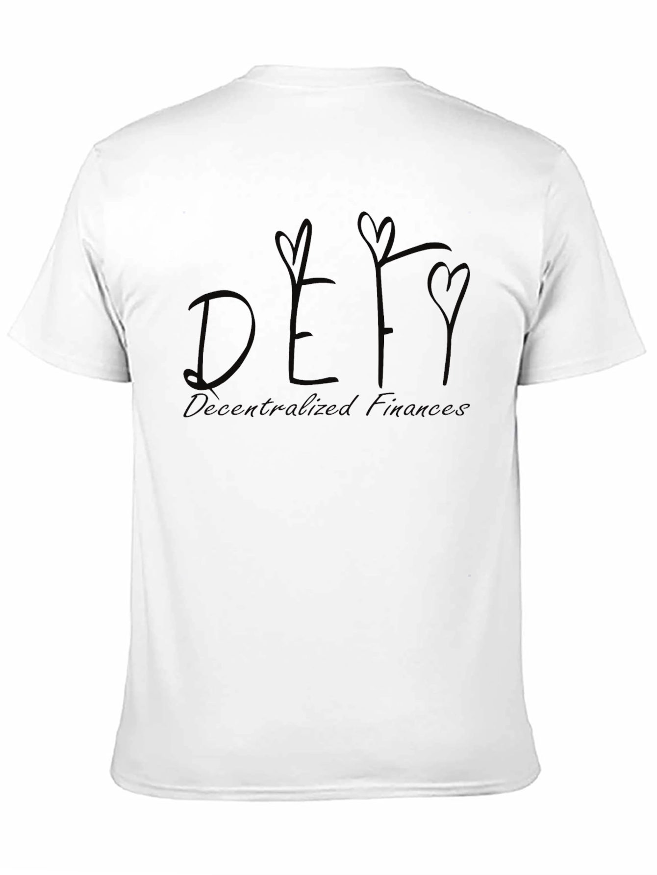 Black DeFi T-Shirt - Decentralized Finance