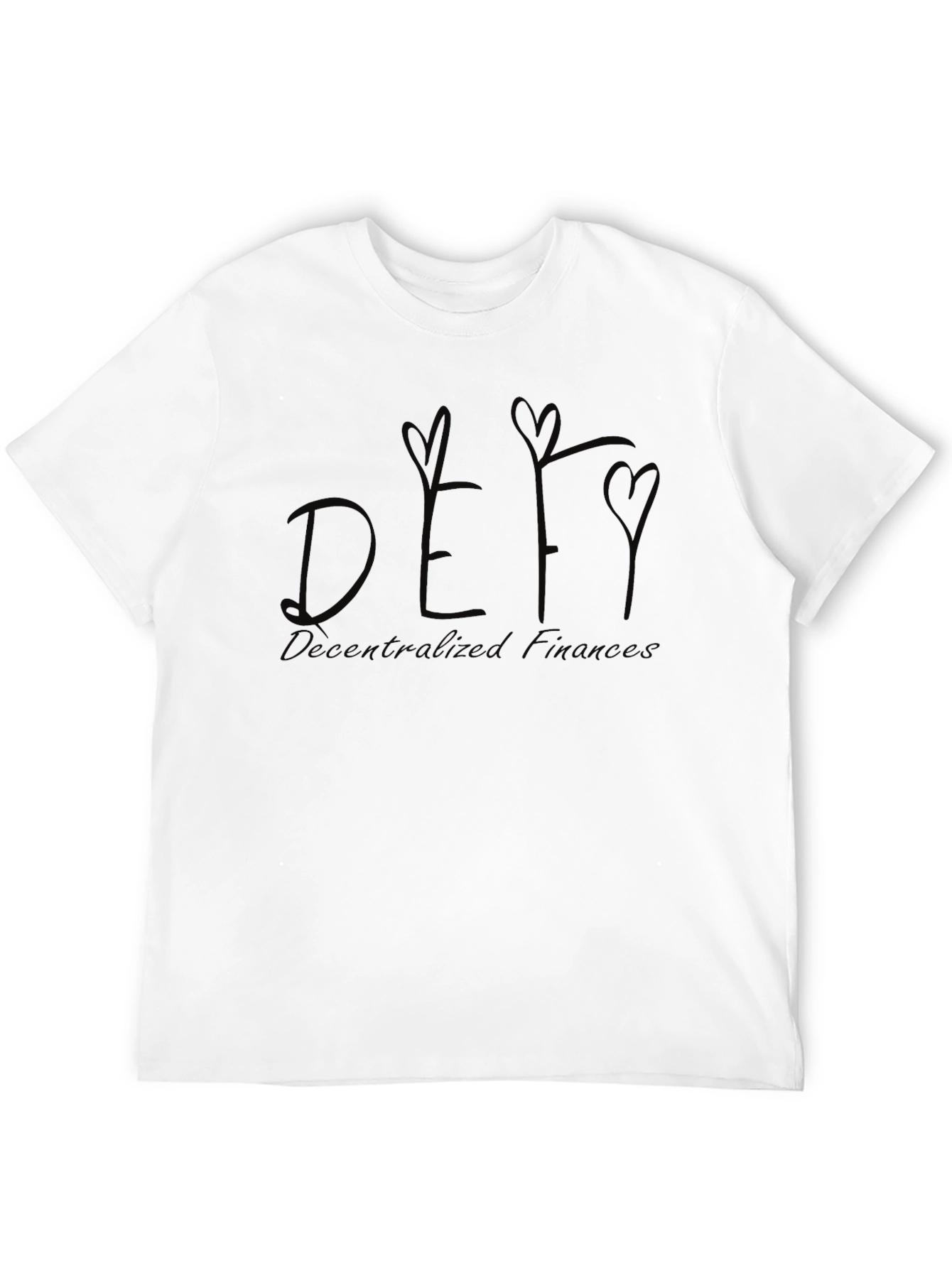 Black DeFi T-Shirt - Decentralized Finance
