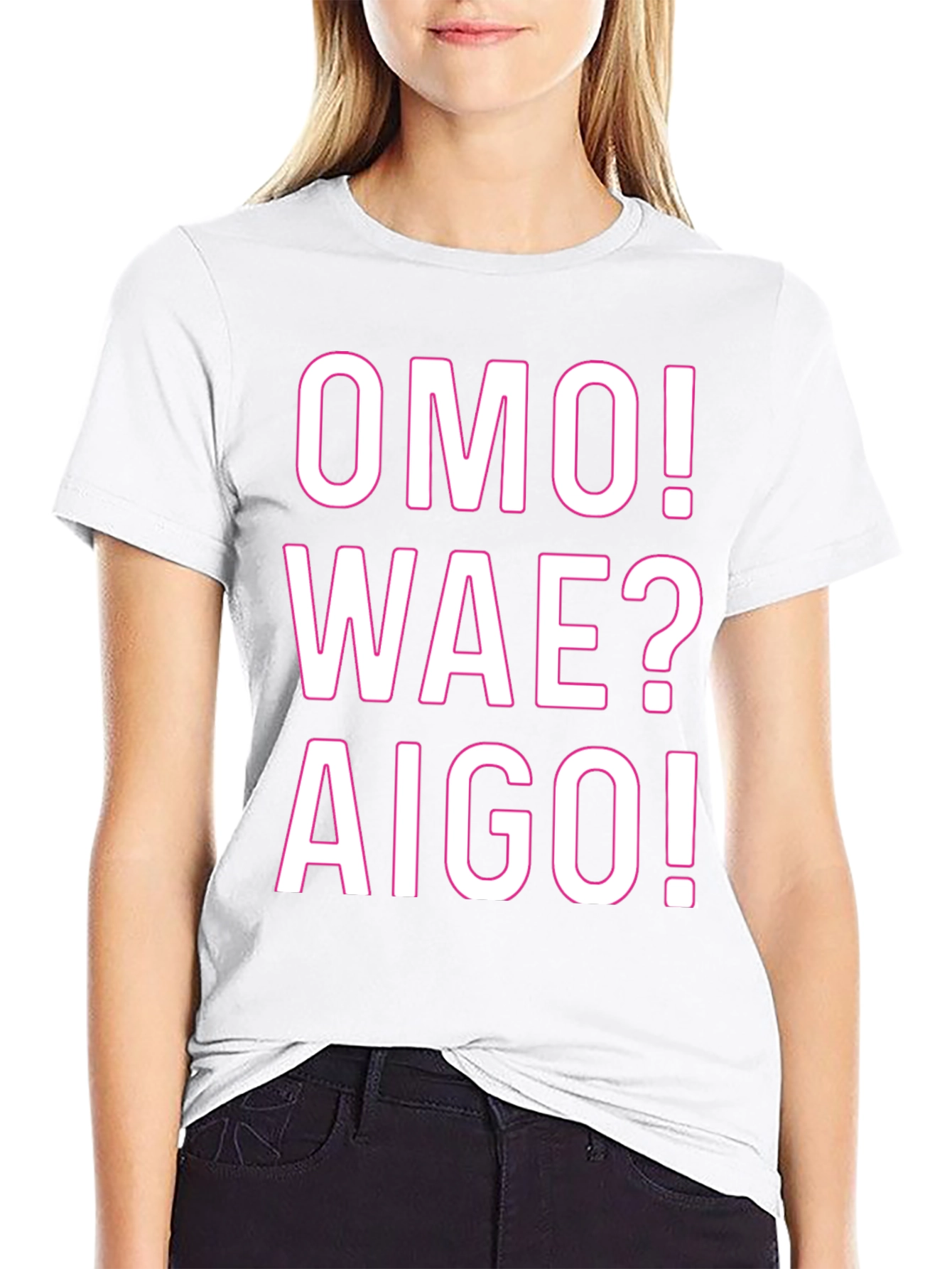 Korean Slang T-Shirt - Omo! Wae? Aigo!