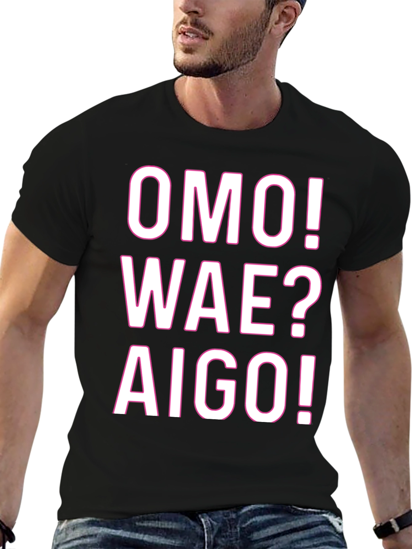 Korean Slang T-Shirt - Omo! Wae? Aigo!