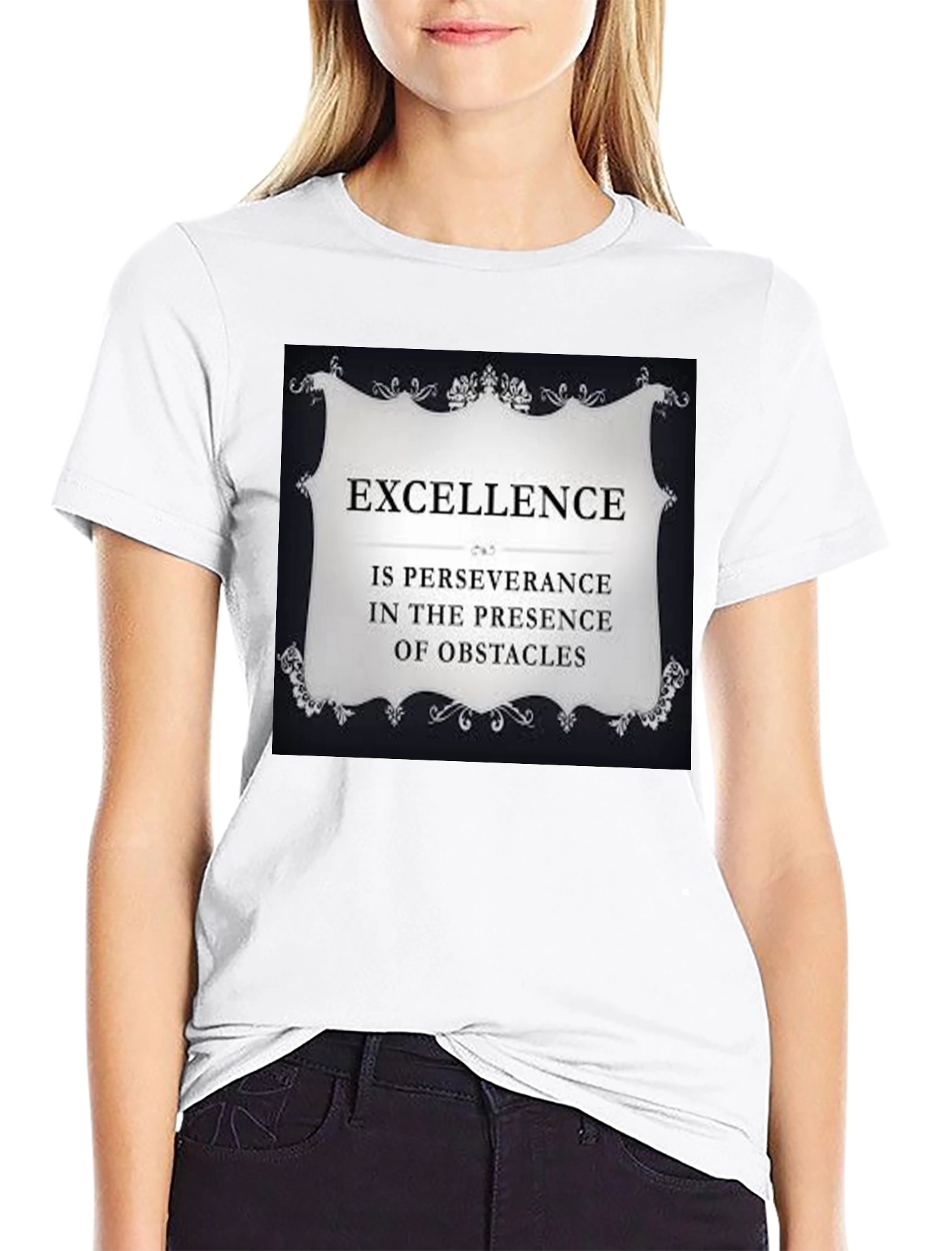 Excellence Perseverance Motivational T-Shirt