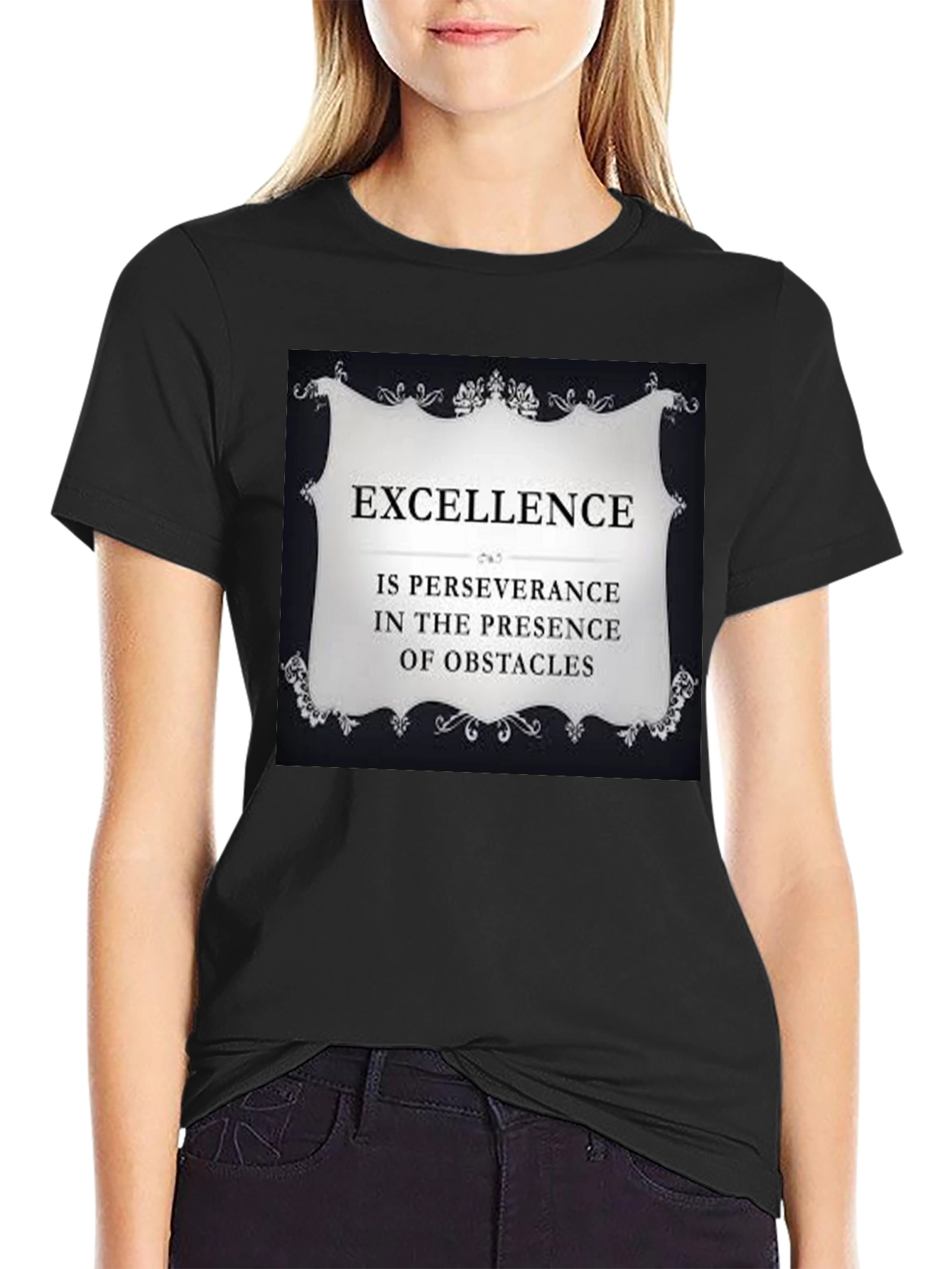 Excellence Perseverance Motivational T-Shirt