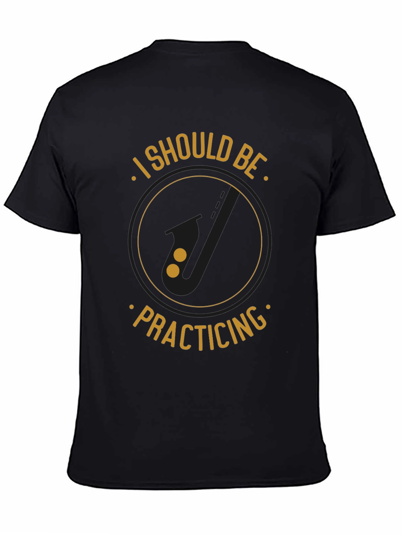 I Should Be Practicing Black T-Shirt