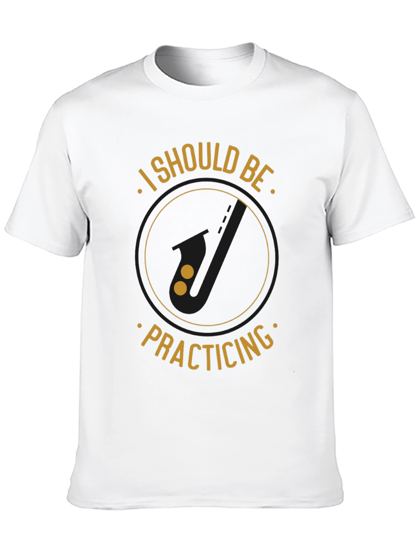 I Should Be Practicing Black T-Shirt