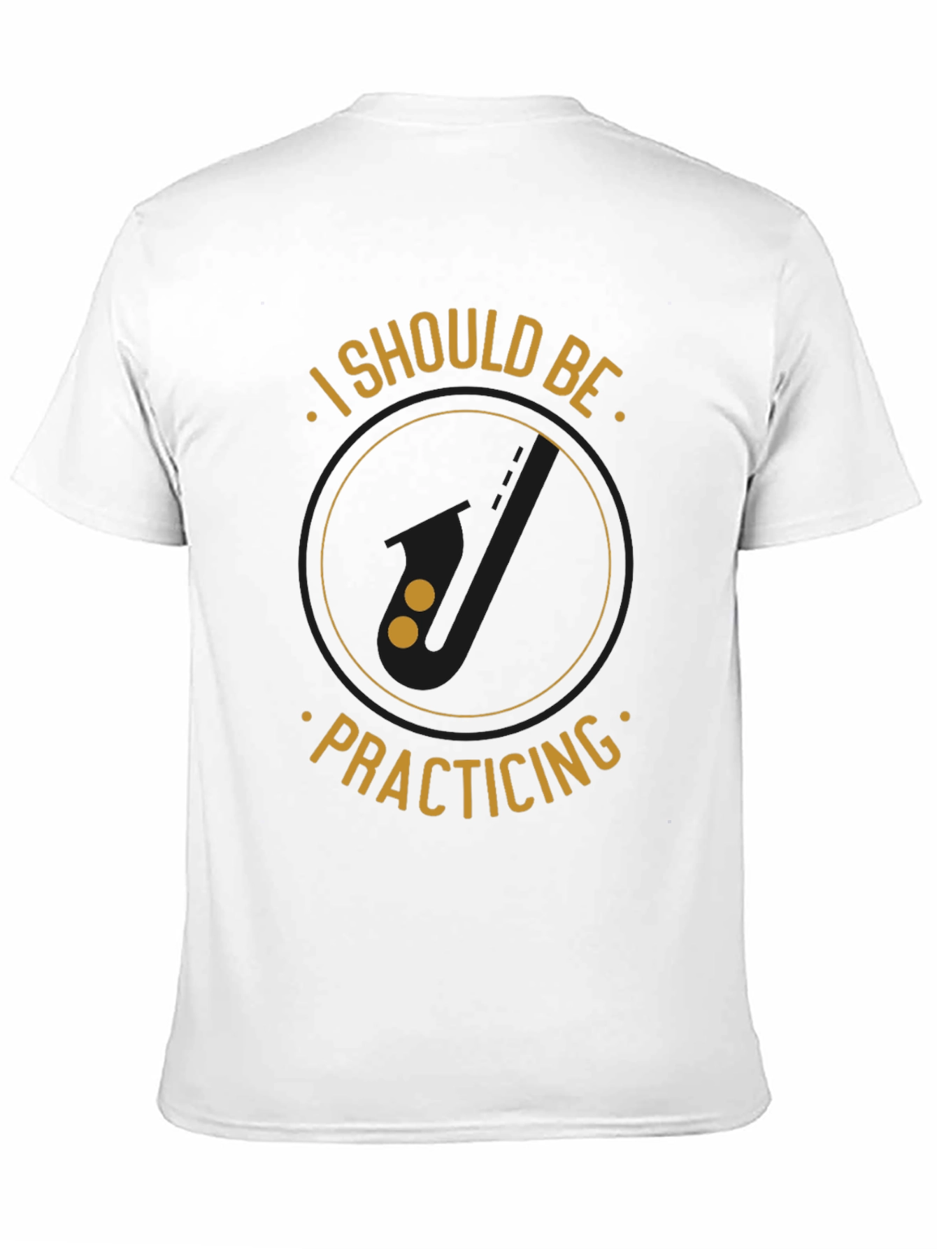 I Should Be Practicing Black T-Shirt