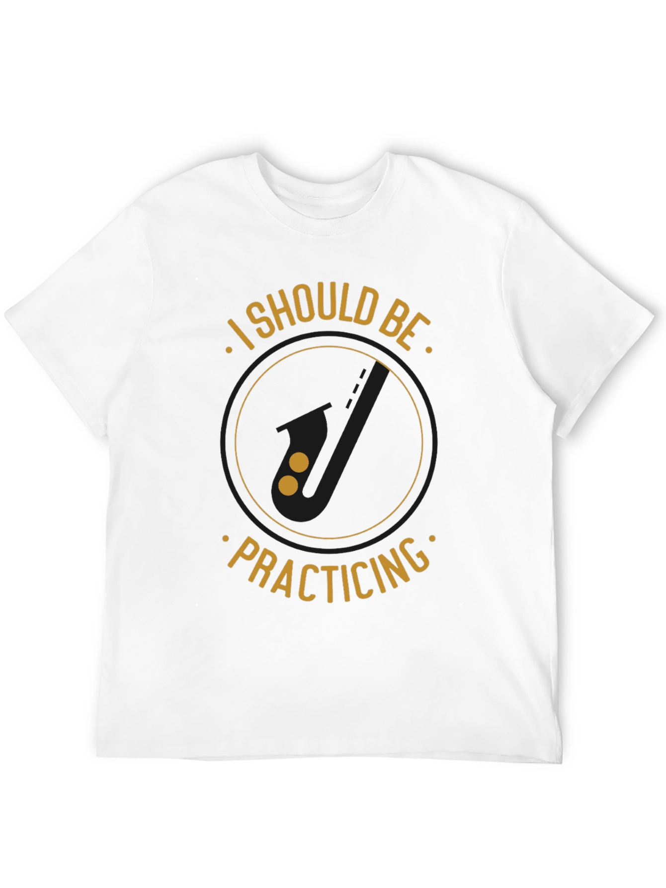 I Should Be Practicing Black T-Shirt