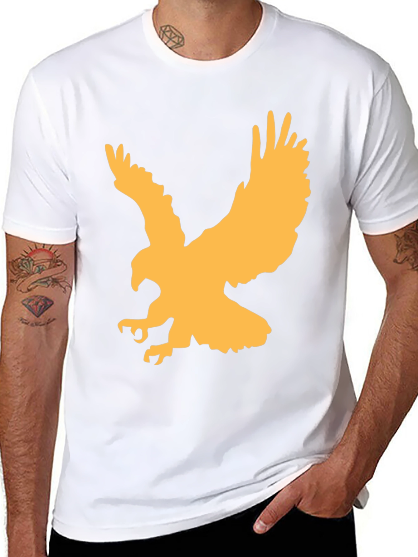 Black Eagle Graphic Tee - Mens