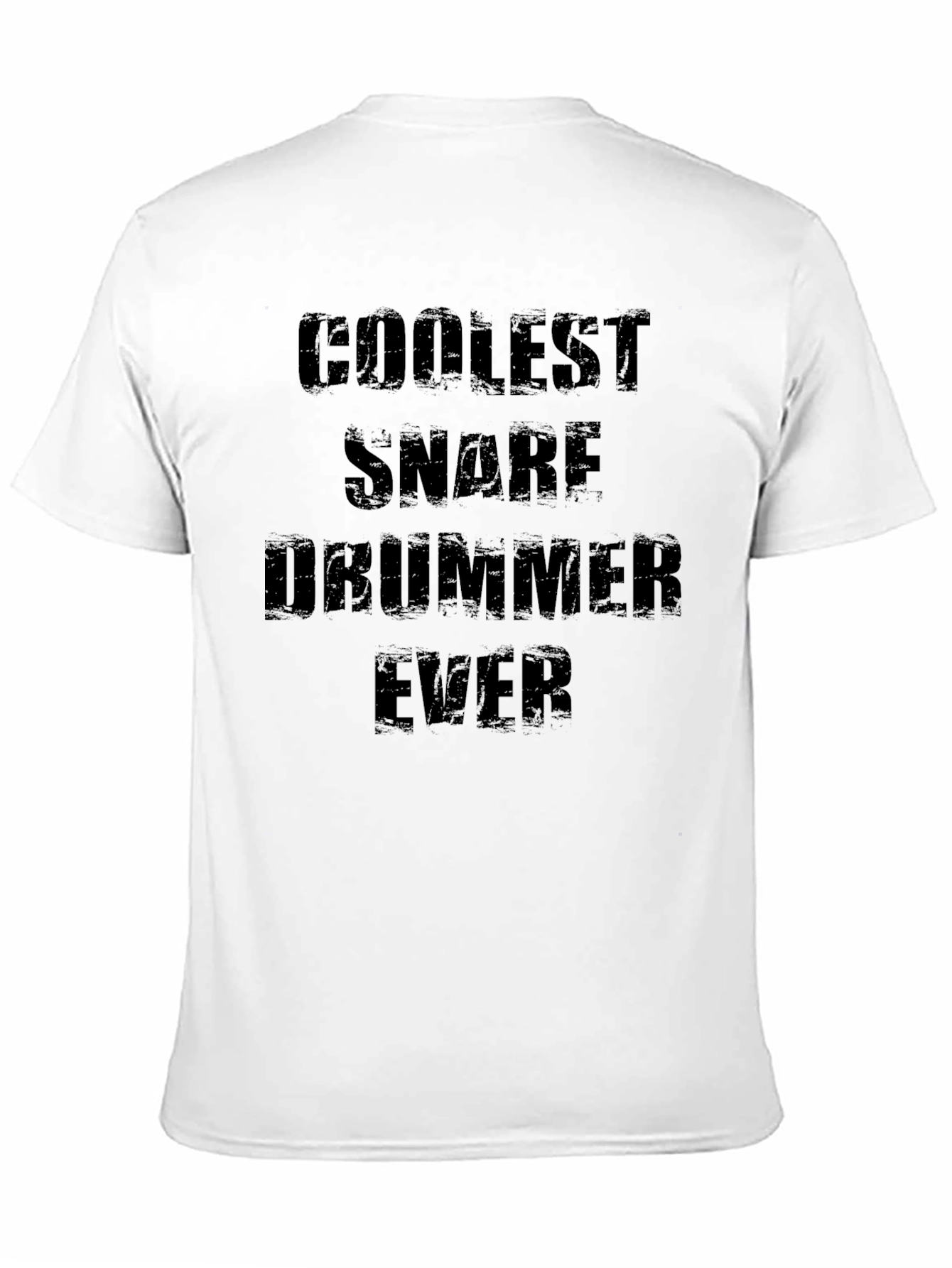 Coolest Snare Drummer Ever Black T-Shirt