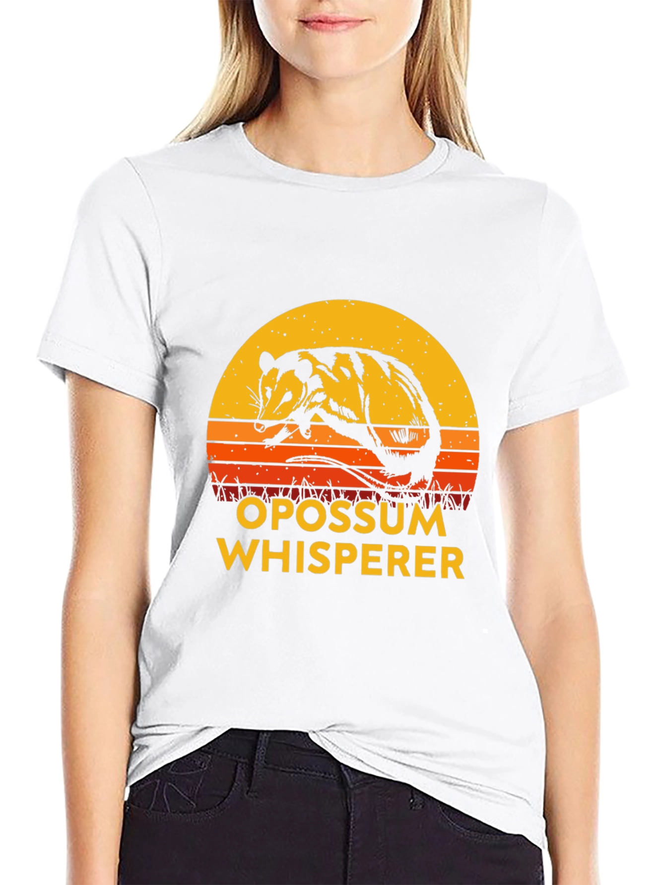 Opossum Whisperer Graphic T-Shirt