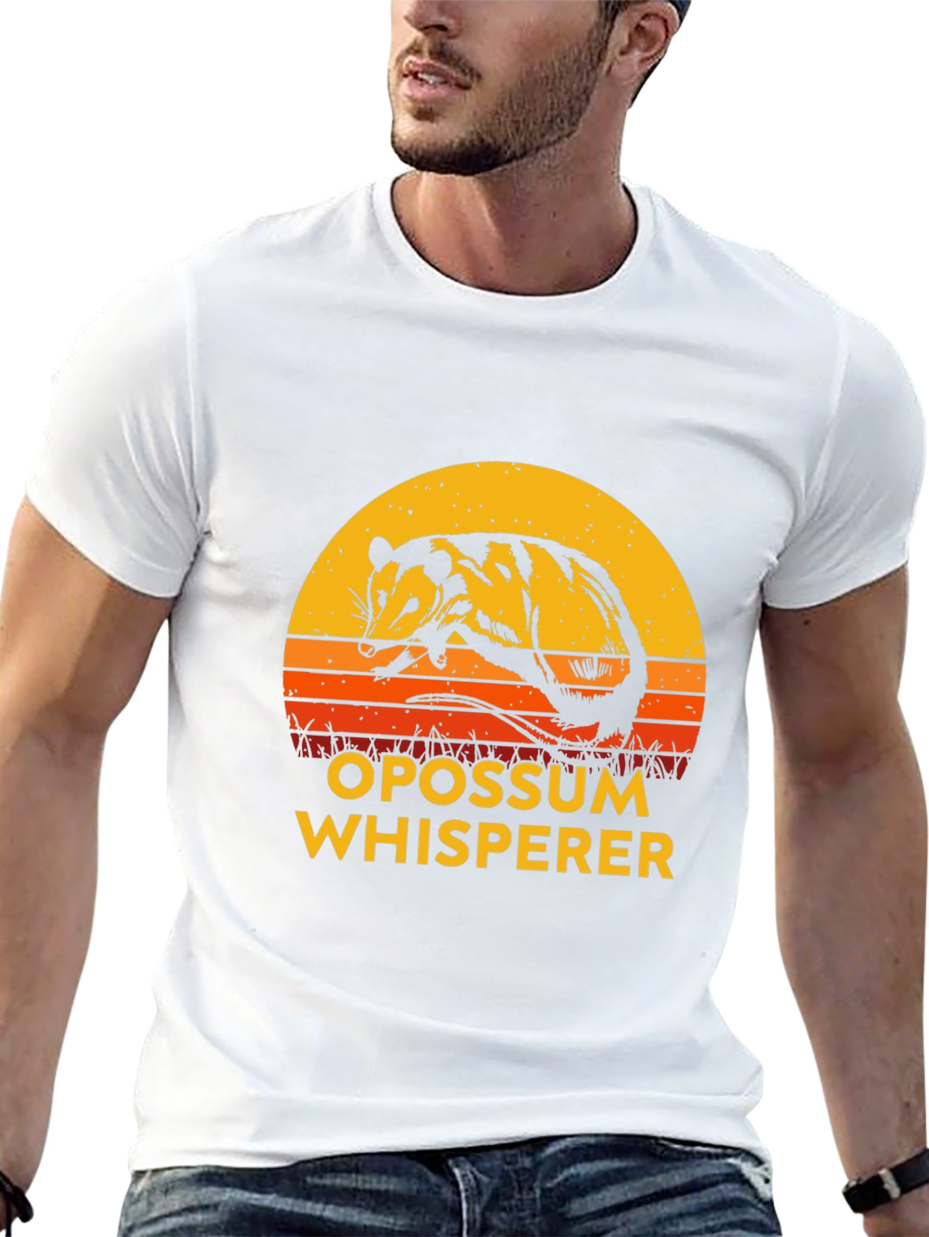 Opossum Whisperer Graphic T-Shirt
