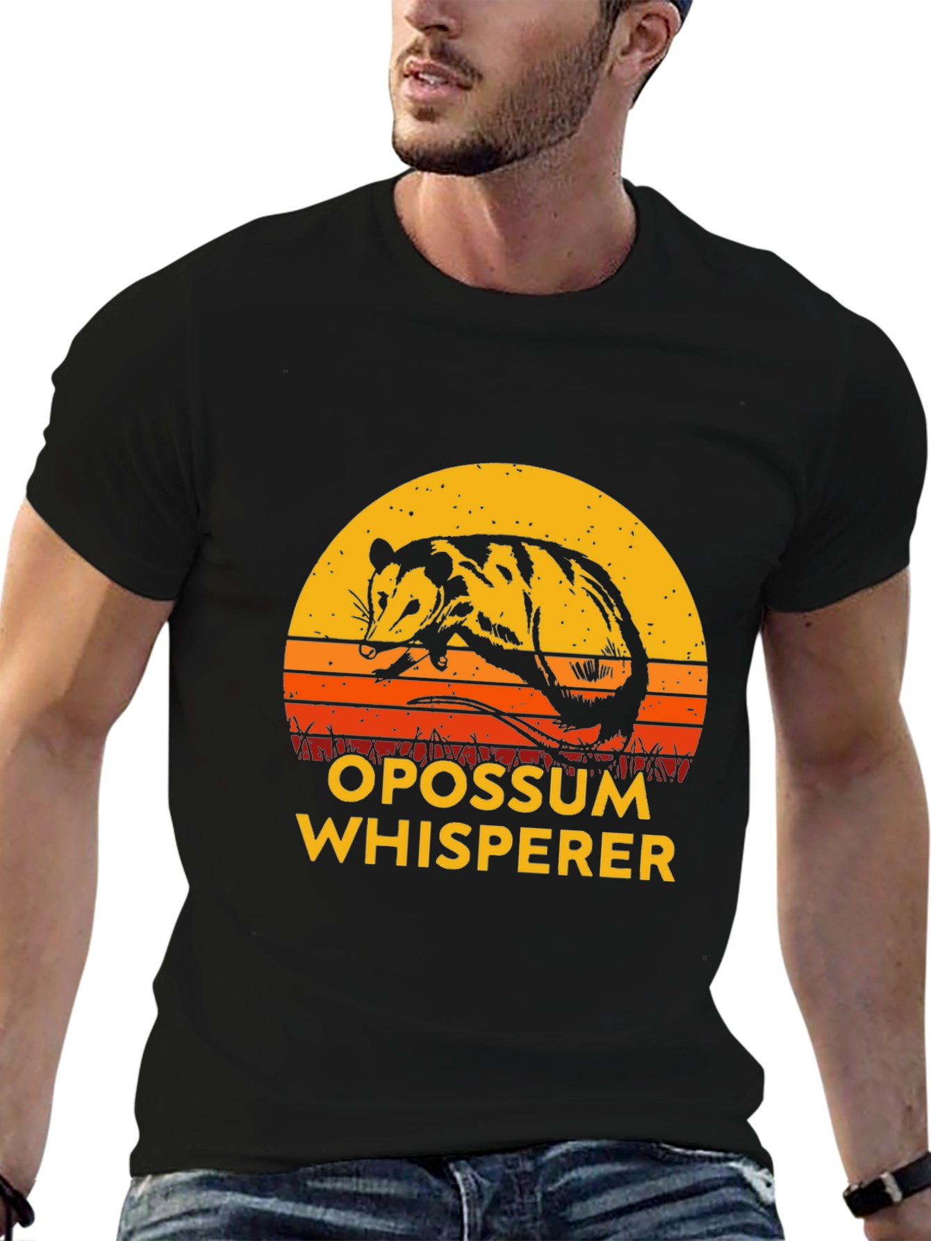 Opossum Whisperer Graphic T-Shirt