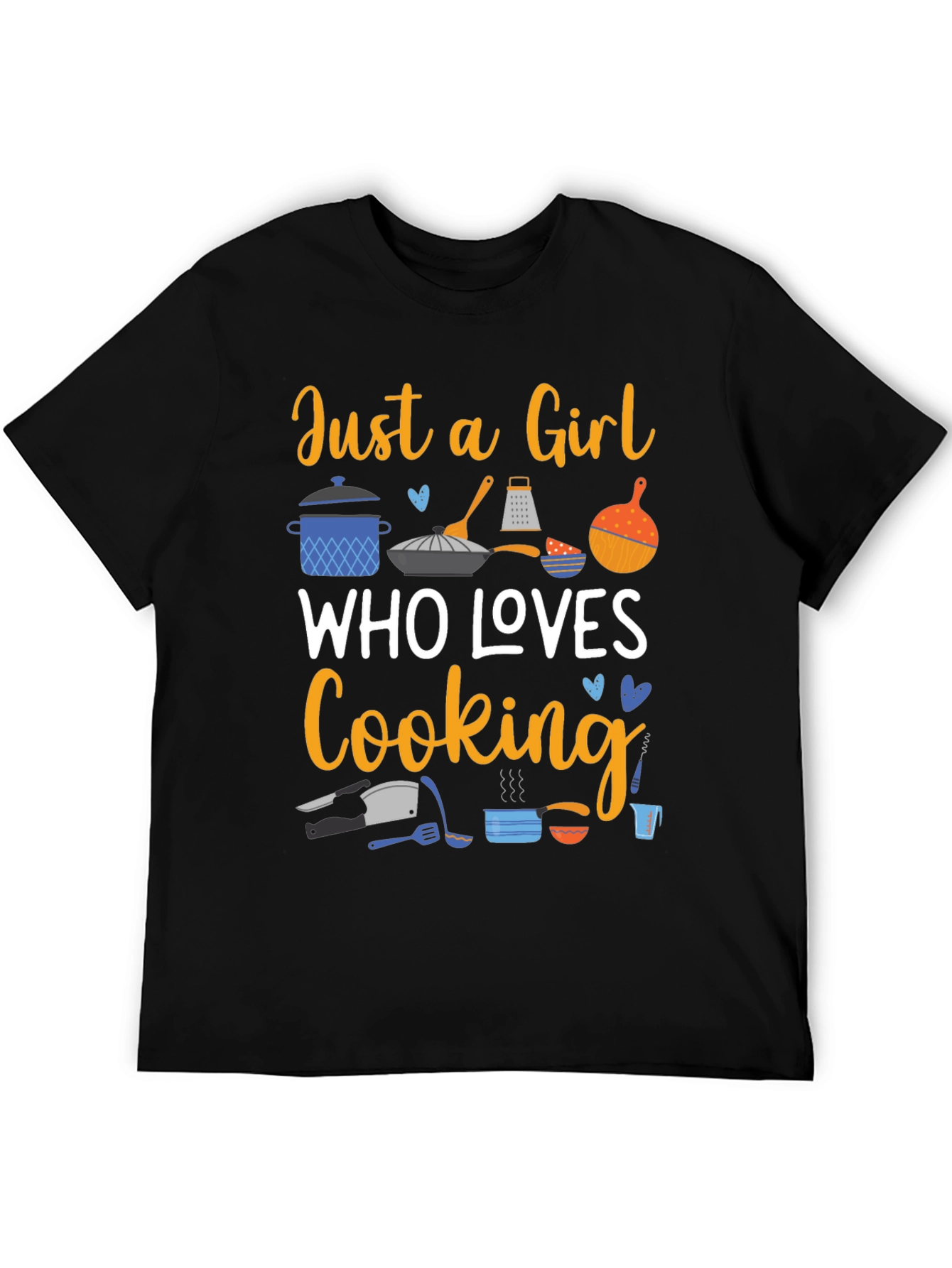 Just a Girl Who Loves Cooking T-Shirt