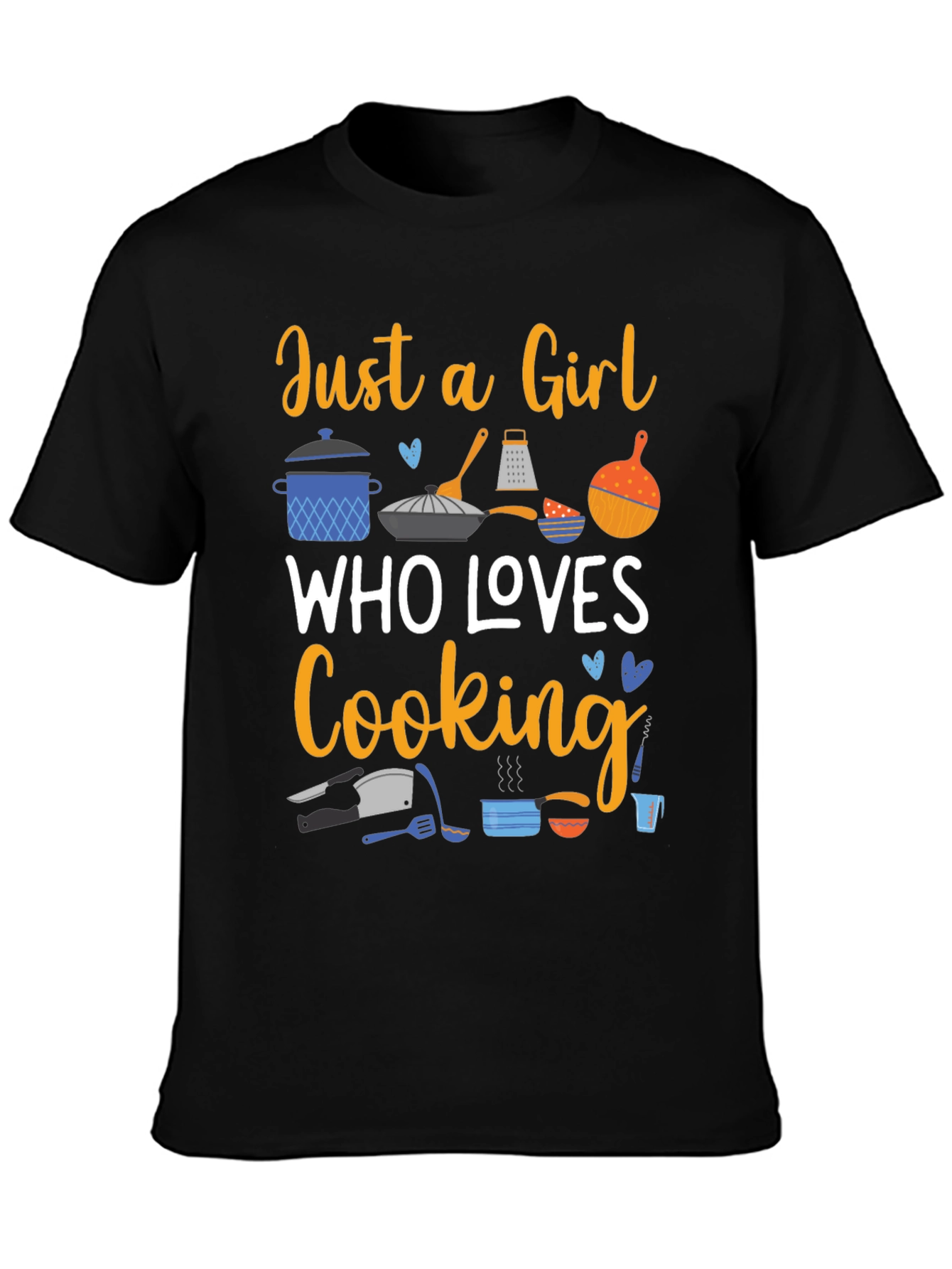 Just a Girl Who Loves Cooking T-Shirt