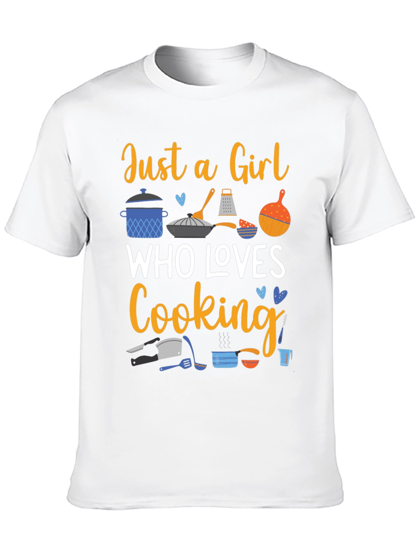 Just a Girl Who Loves Cooking T-Shirt