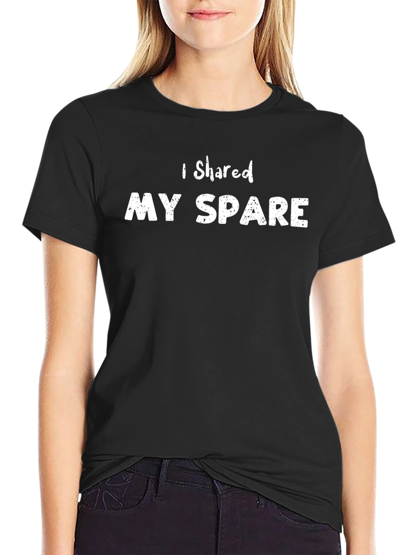 I Shared My Spare T-Shirt