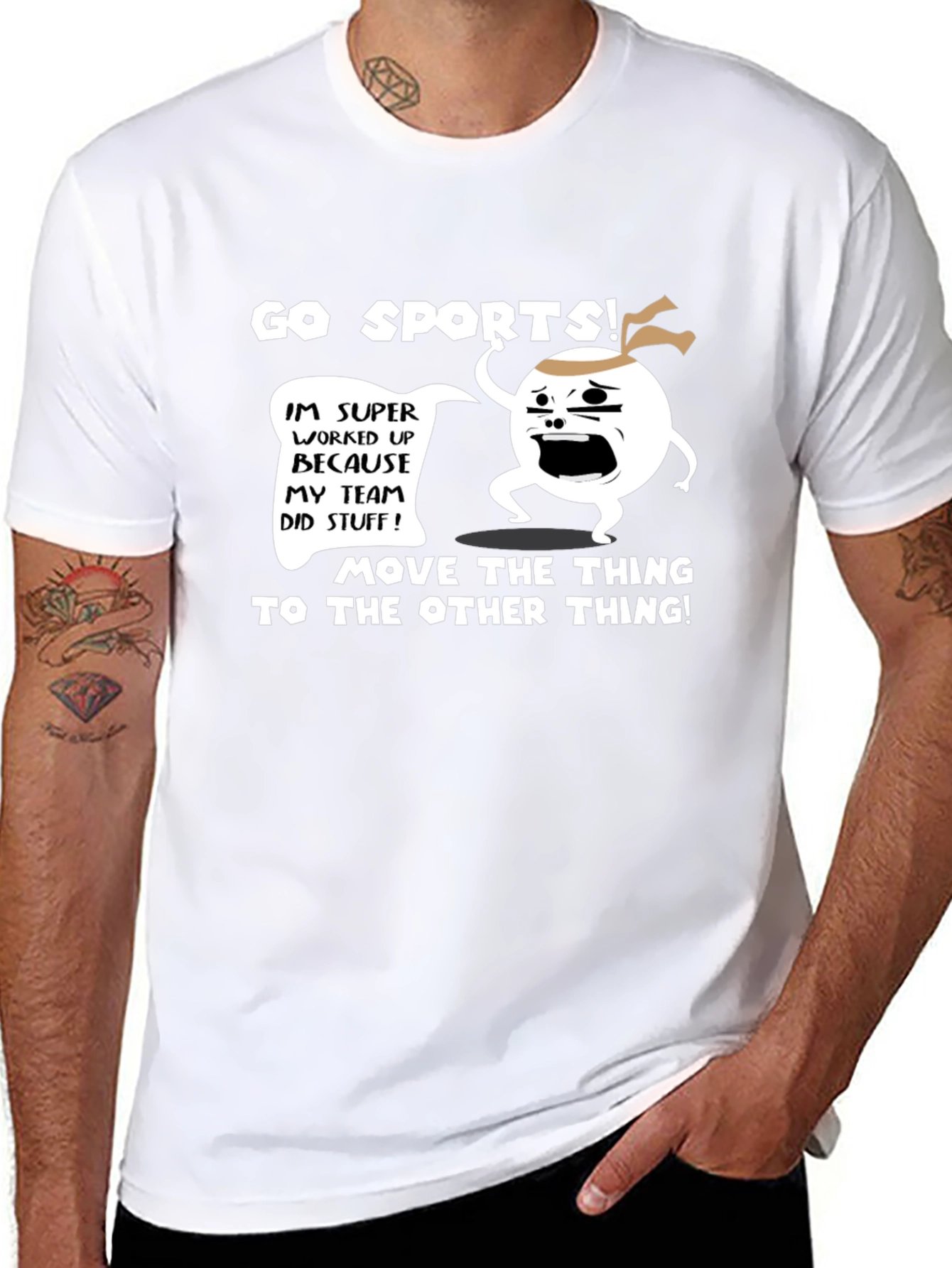 Go Sports! T-Shirt - Funny Team Fan Apparel