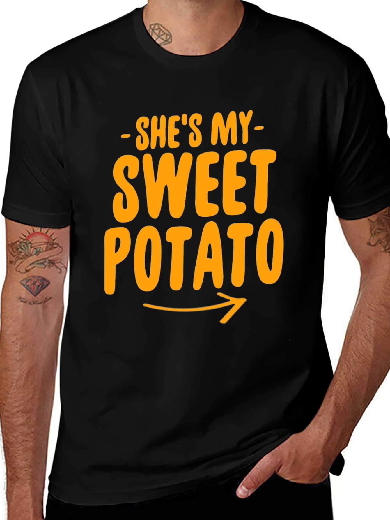 Shes My Sweet Potato Funny T-Shirt