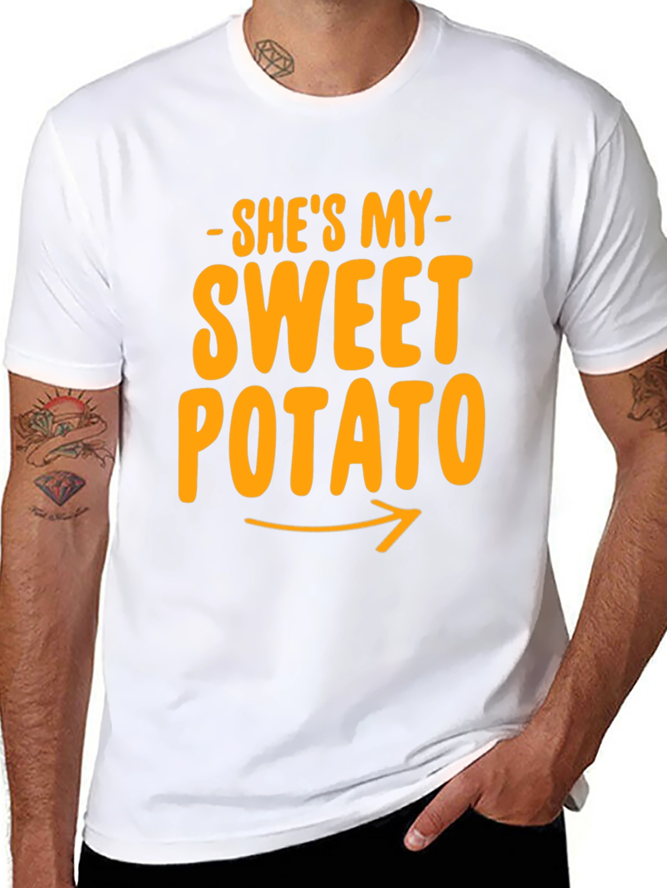 Shes My Sweet Potato Funny T-Shirt