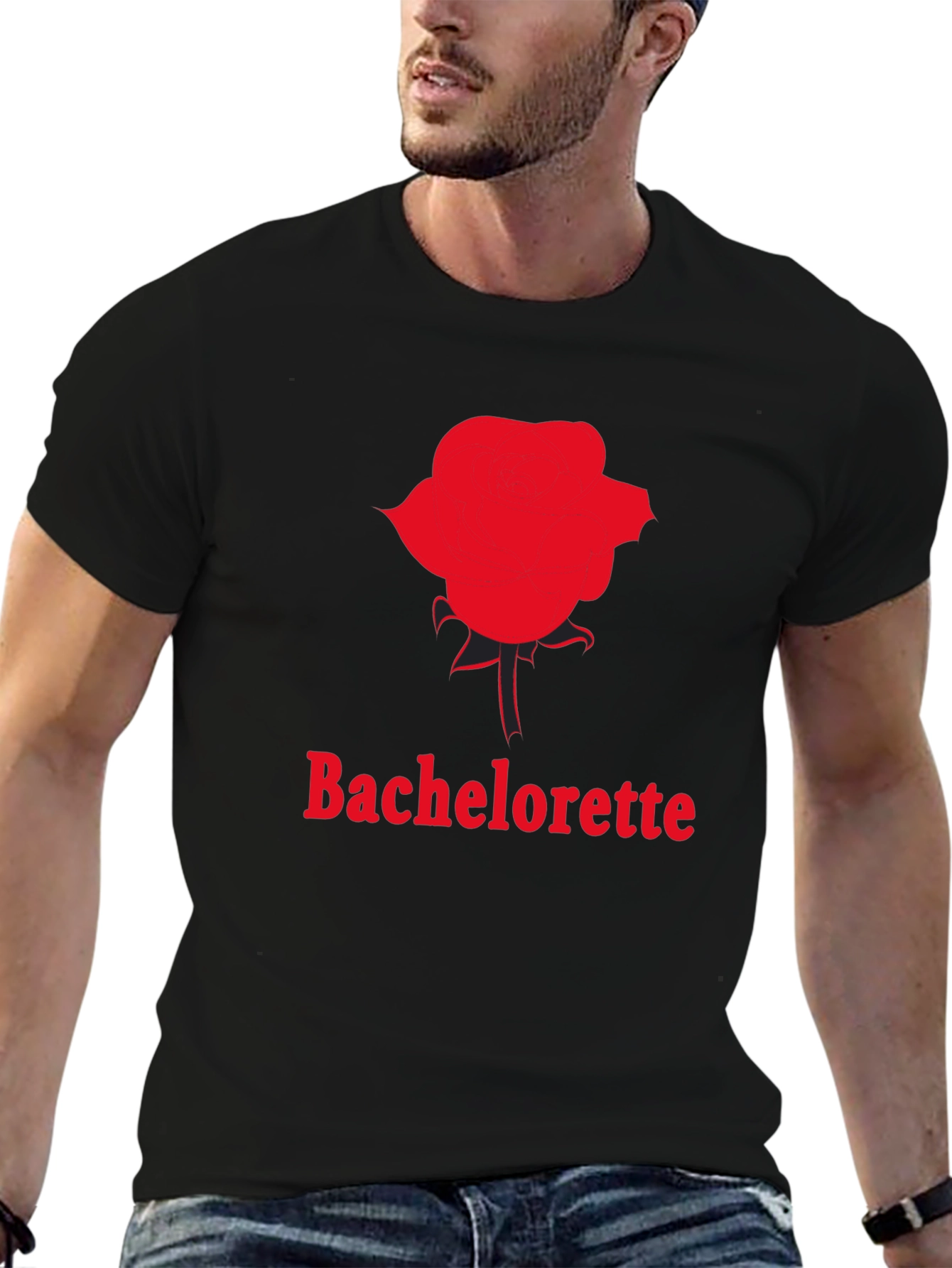 Bachelorette Party Rose Graphic T-Shirt