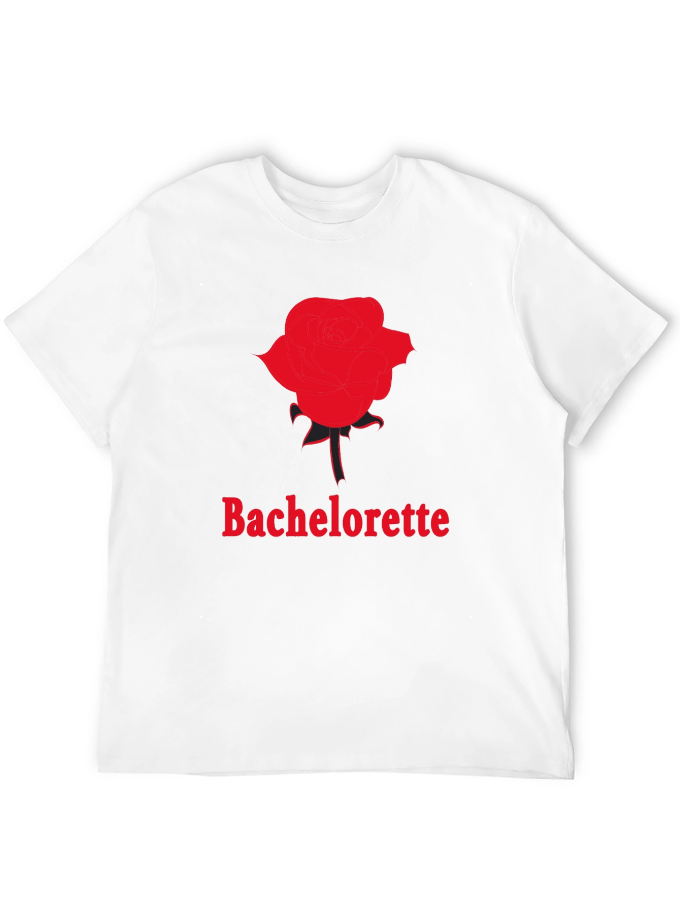 Bachelorette Party Rose Graphic T-Shirt