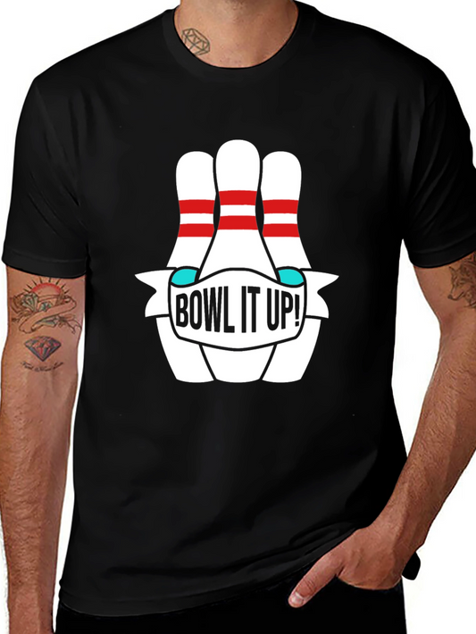 Bowl It Up! Bowling Pin Graphic Tee