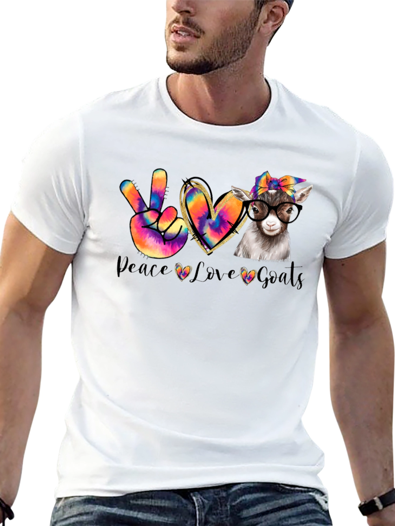 Peace Love Goats T-Shirt