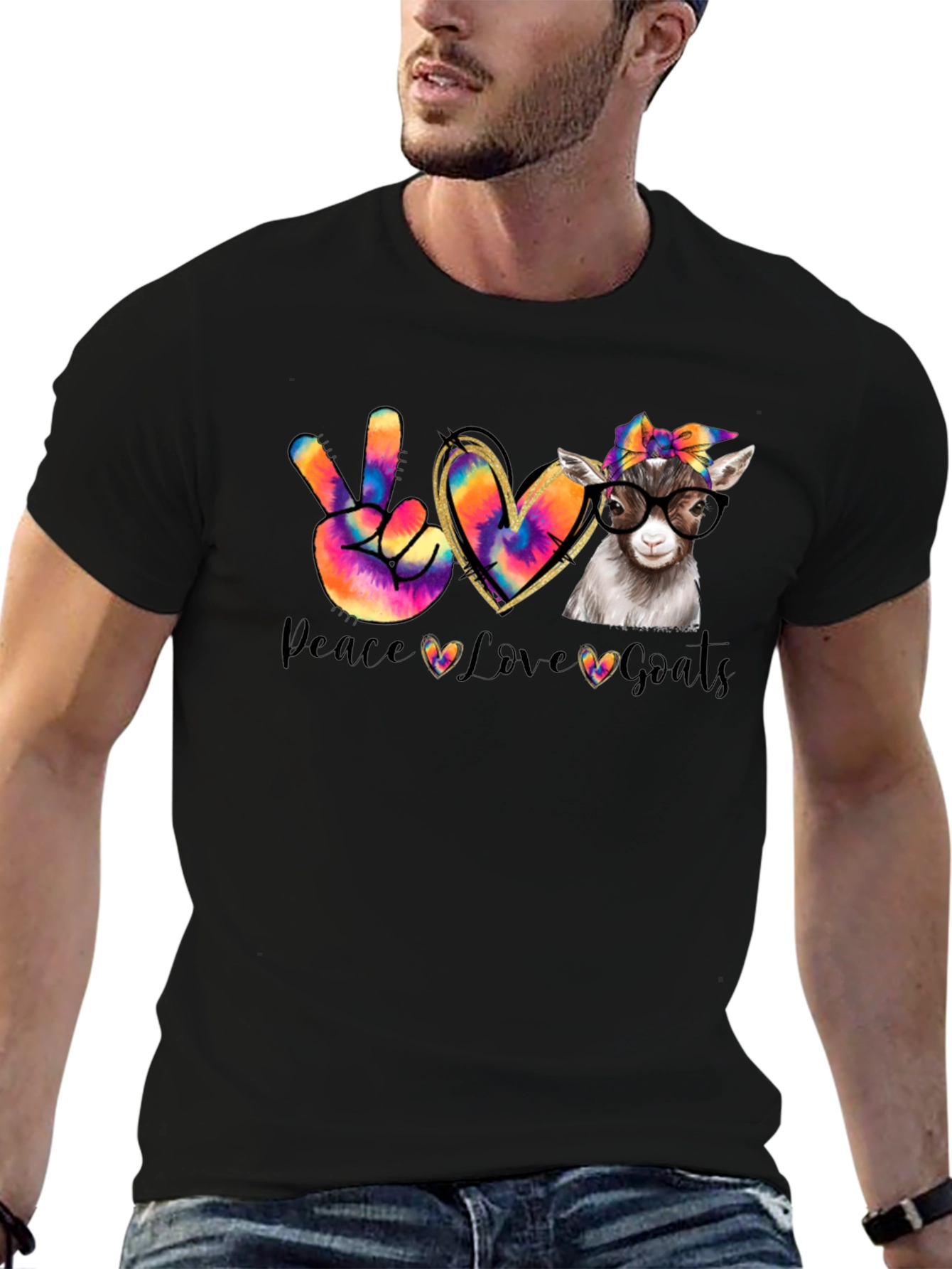 Peace Love Goats T-Shirt