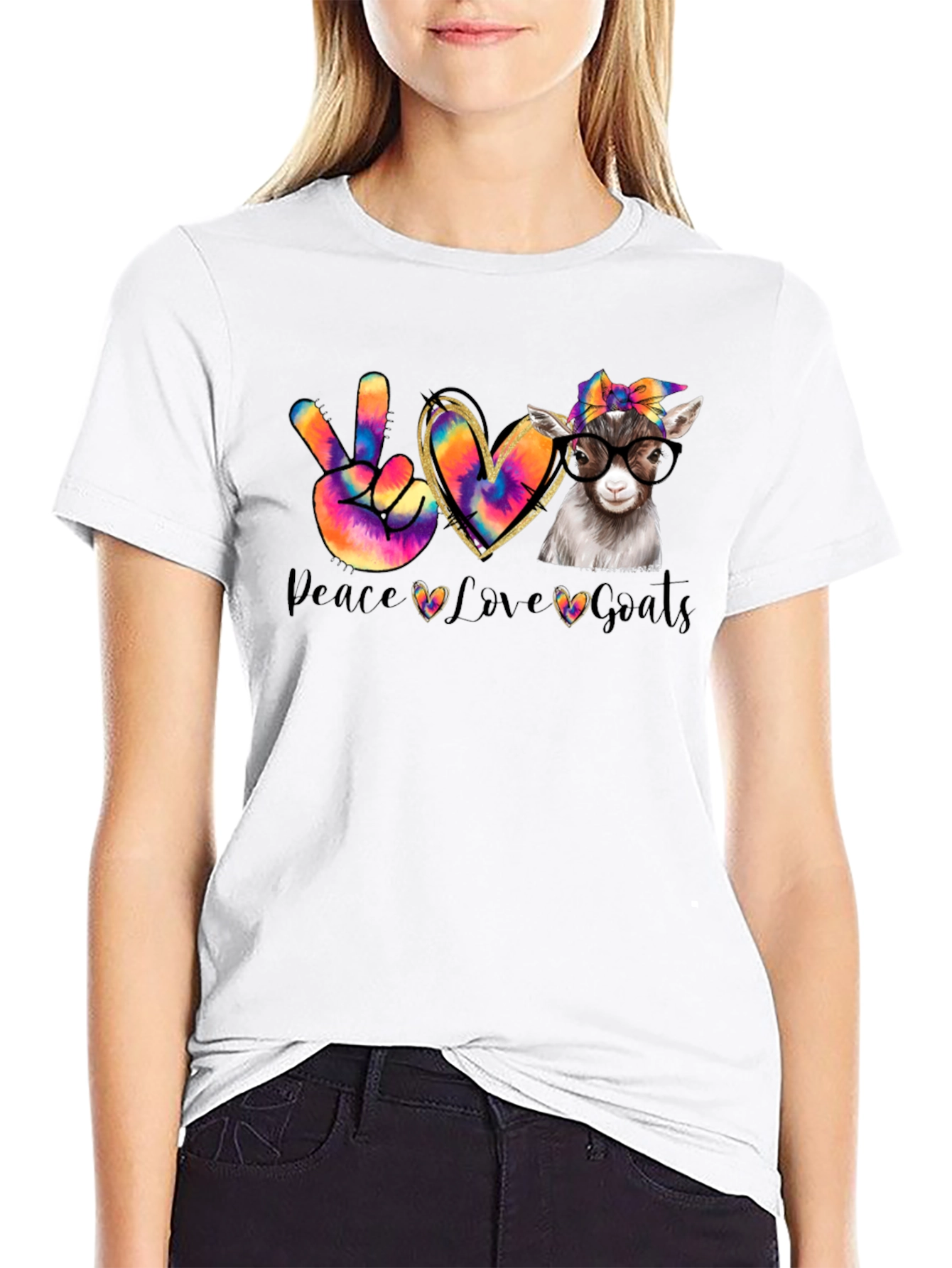 Peace Love Goats T-Shirt