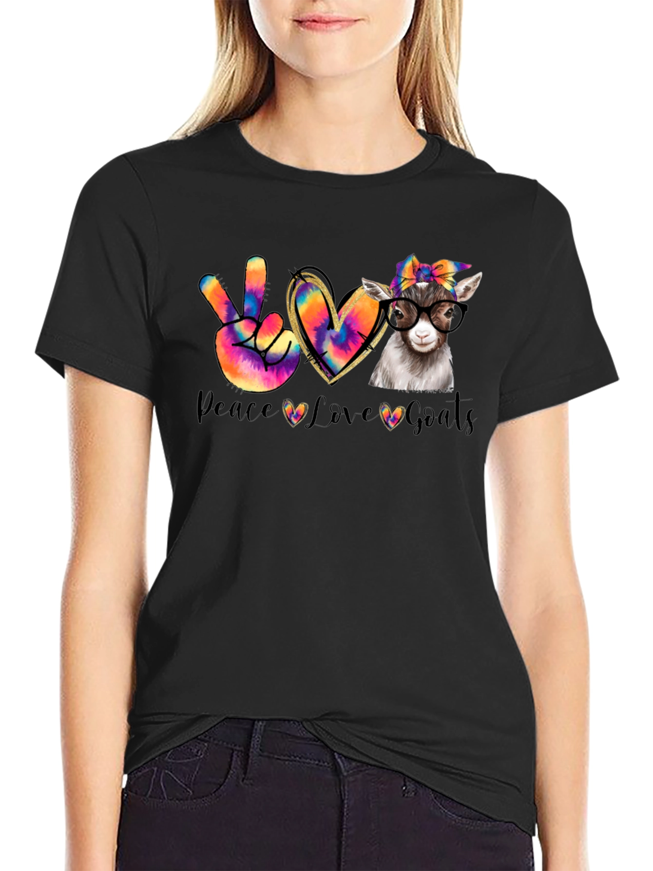 Peace Love Goats T-Shirt