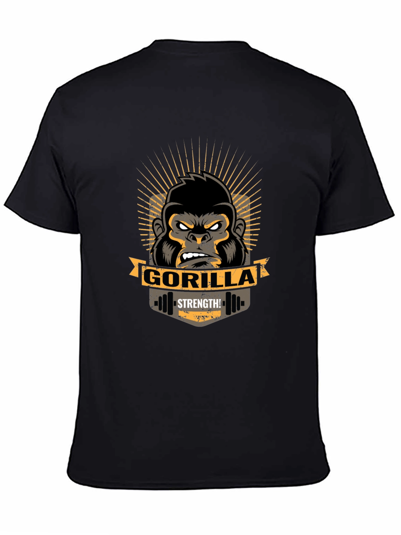 Gorilla Strength Graphic T-Shirt - Gym Wear