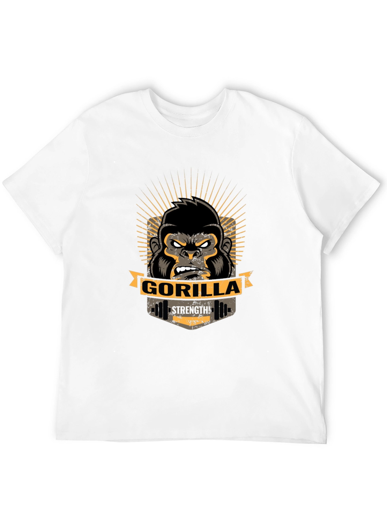 Gorilla Strength Graphic T-Shirt - Gym Wear