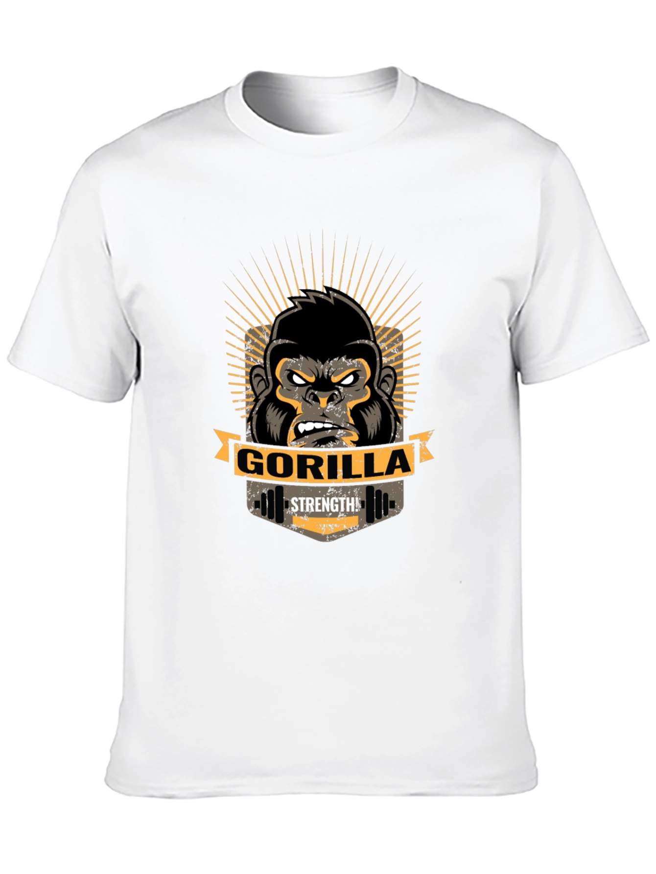Gorilla Strength Graphic T-Shirt - Gym Wear