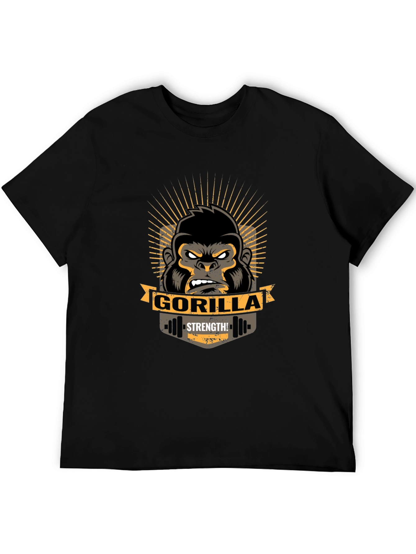 Gorilla Strength Graphic T-Shirt - Gym Wear