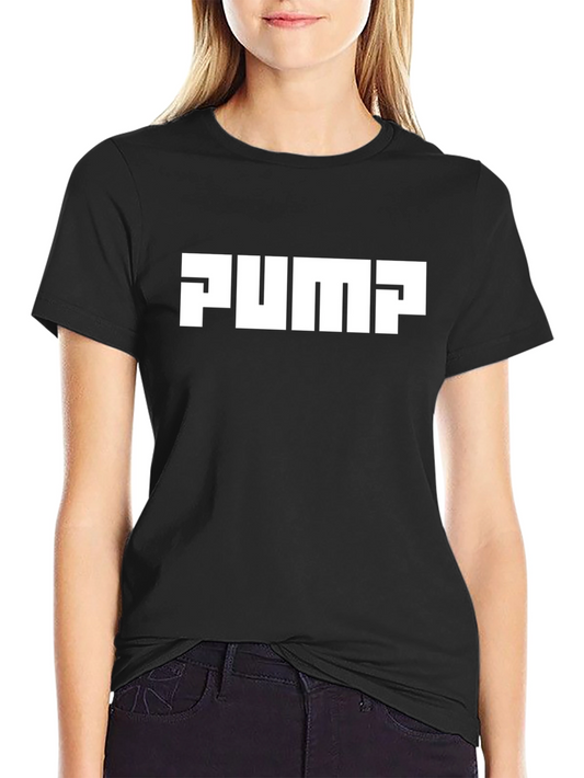 Black PUMP Graphic T-Shirt