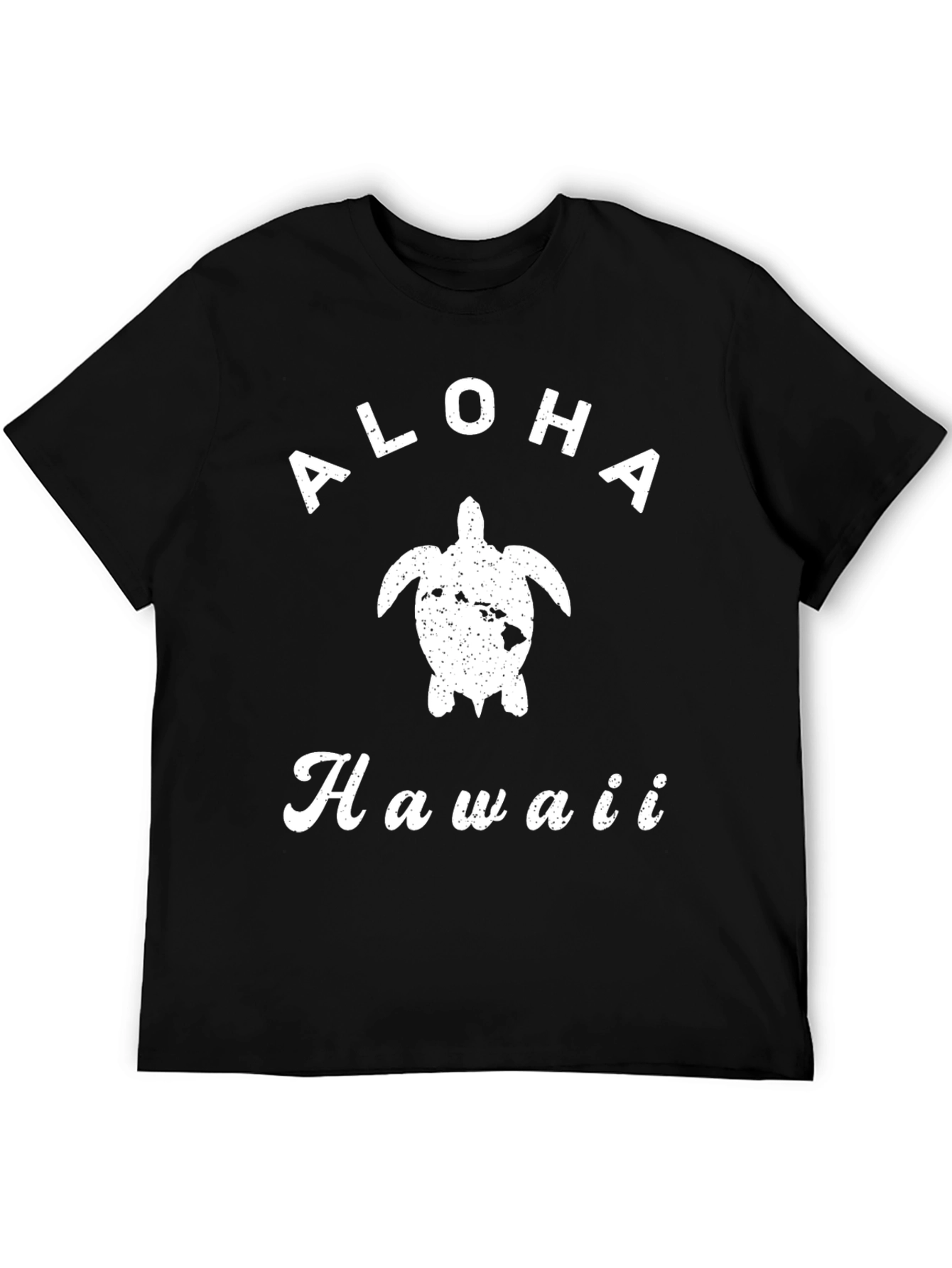 Aloha Hawaii Turtle Graphic T-Shirt