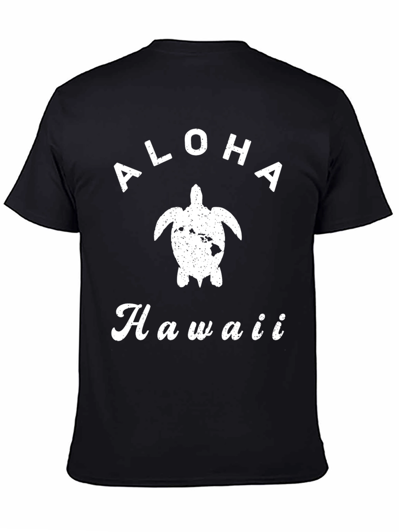 Aloha Hawaii Turtle Graphic T-Shirt