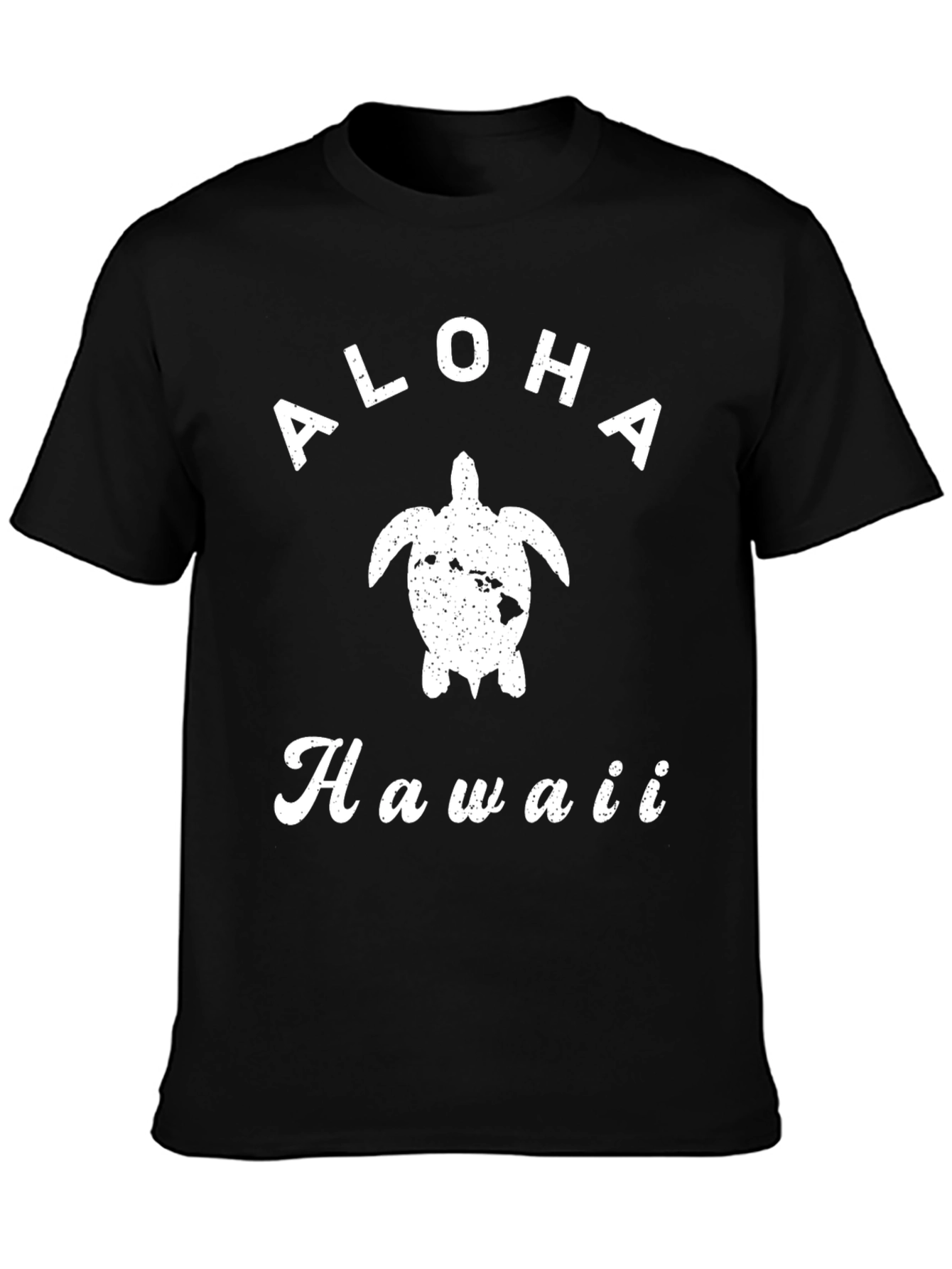 Aloha Hawaii Turtle Graphic T-Shirt
