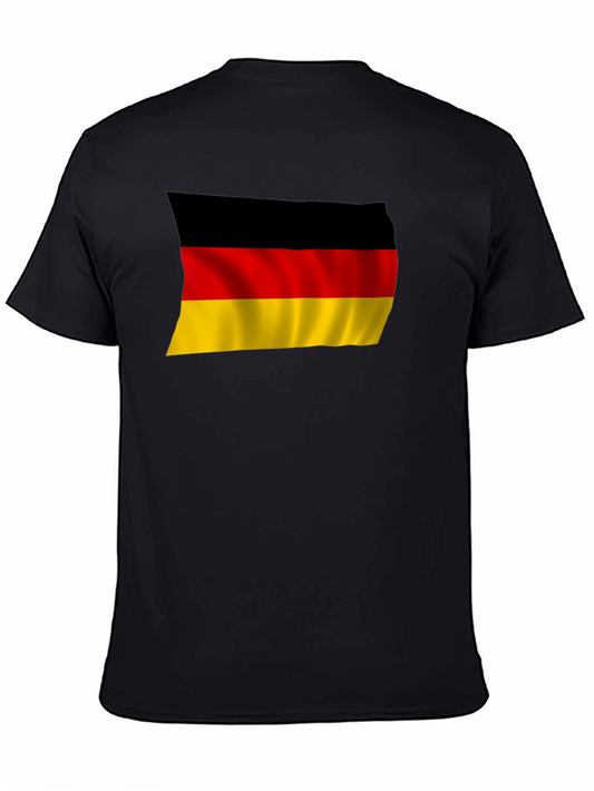 Germany Flag T-Shirt - Black Pride Tee